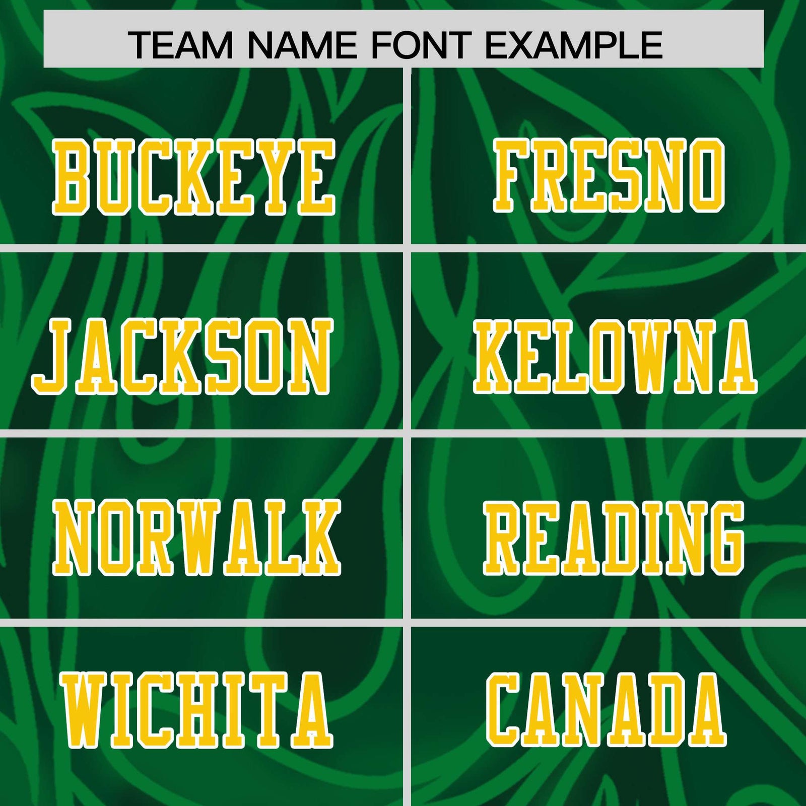 Custom Green Personalized Printed Graffiti Pattern Design Authentic Football Jersey