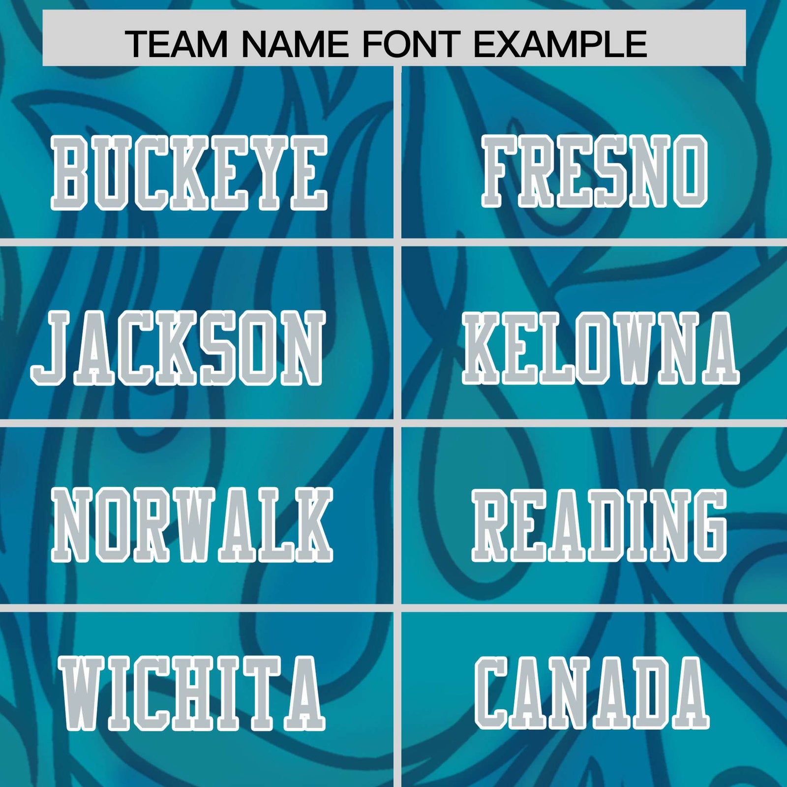 Custom Aqua Personalized Printed Graffiti Pattern Design Authentic Football Jersey