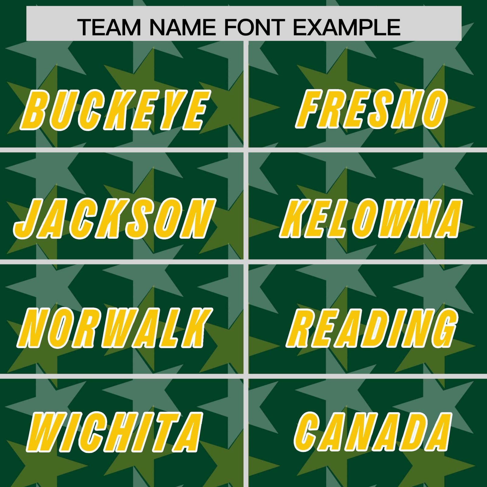 Custom Green Gold Personalized All Star Graffiti Pattern Authentic Football Jersey