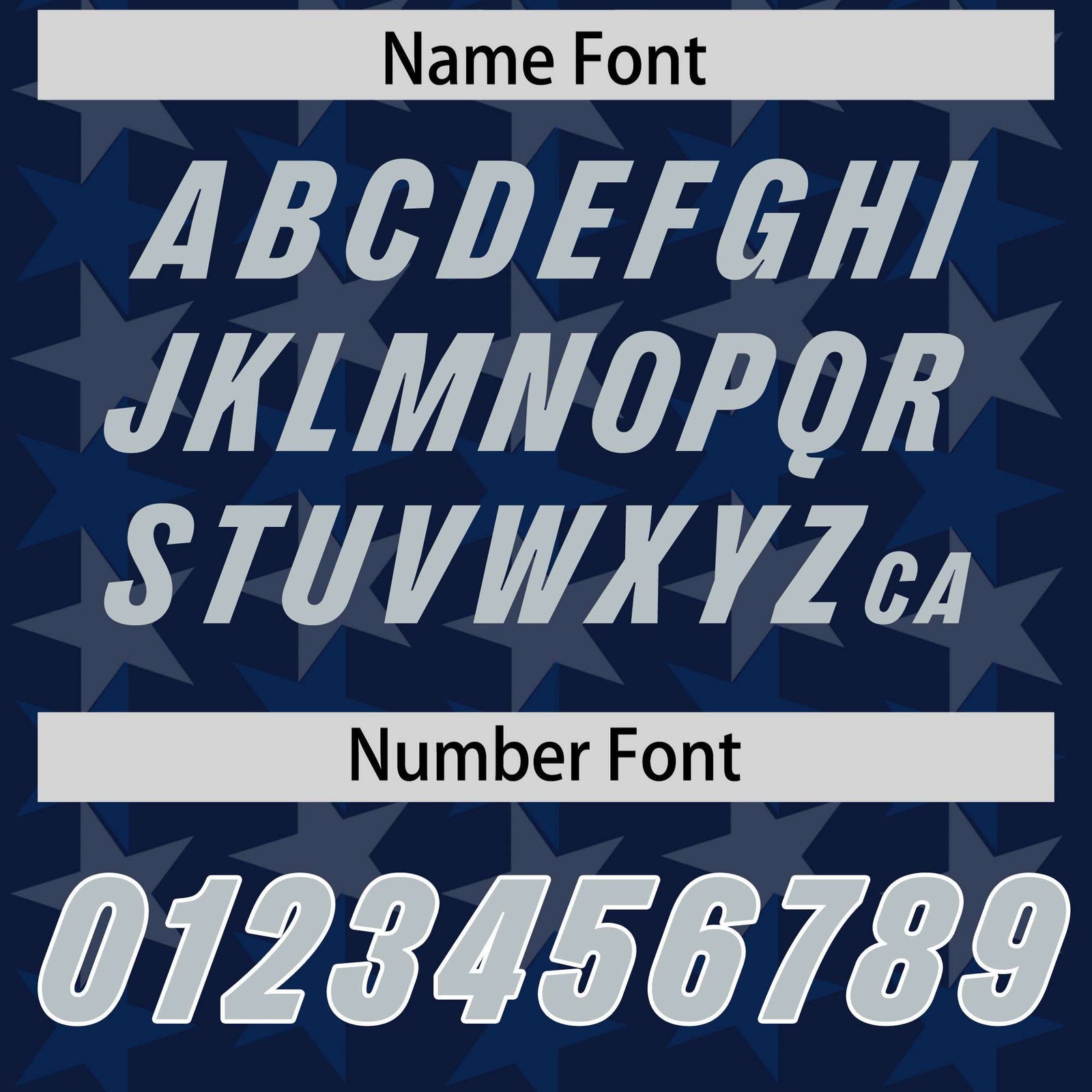 Custom Navy Grey Personalized All Star Graffiti Pattern Authentic Football Jersey