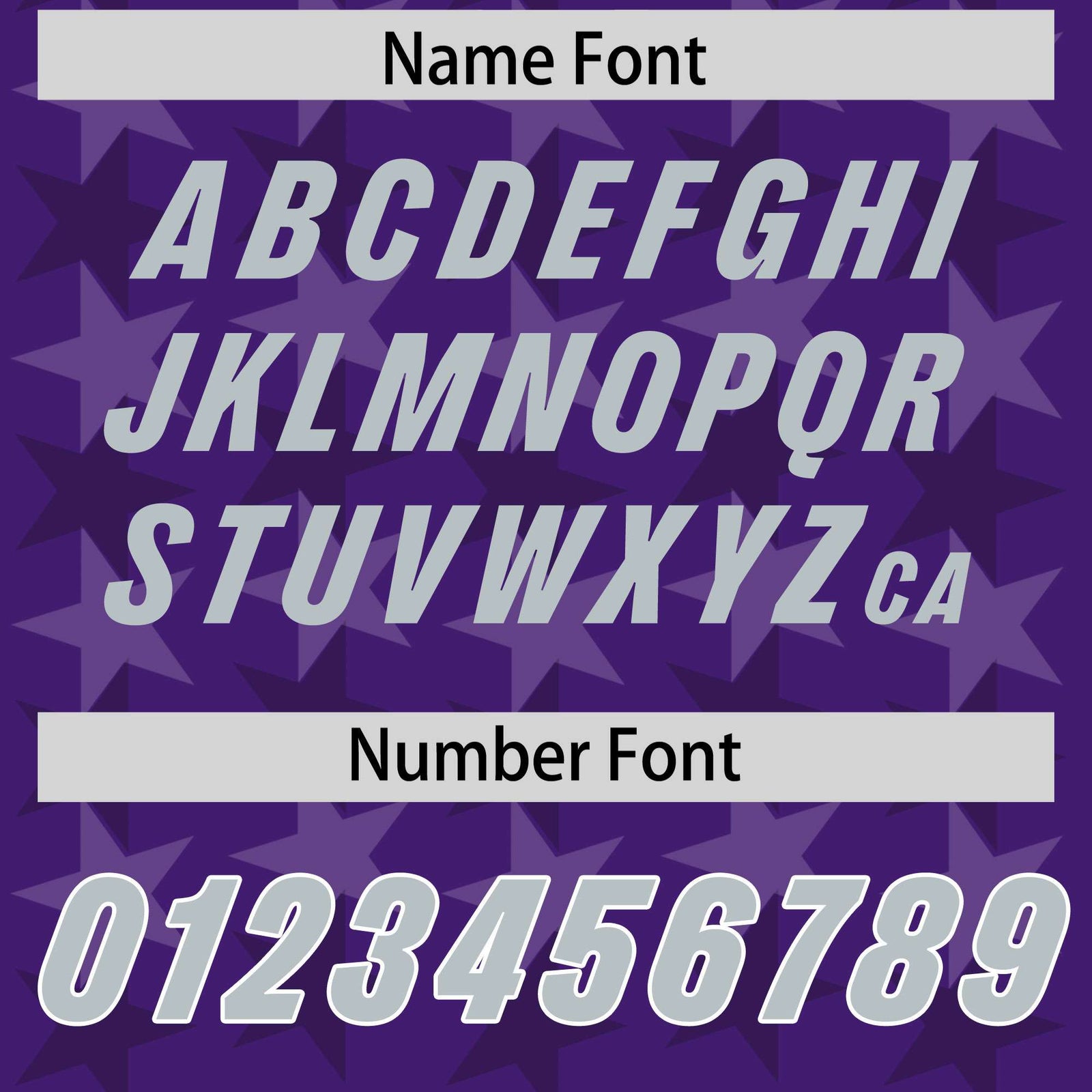 Custom Purple Grey Personalized All Star Graffiti Pattern Authentic Football Jersey