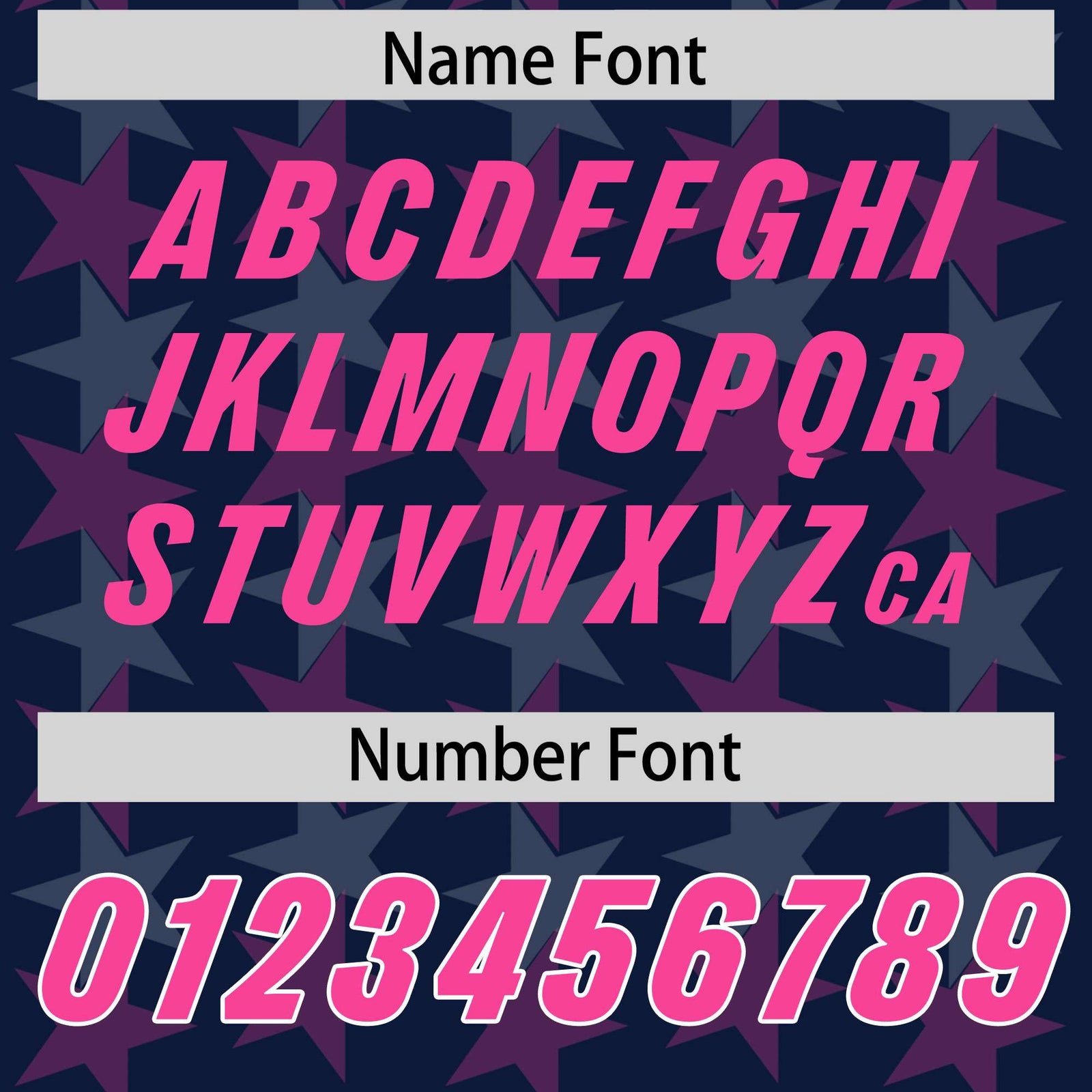 Custom Navy Pink Personalized All Star Graffiti Pattern Authentic Football Jersey