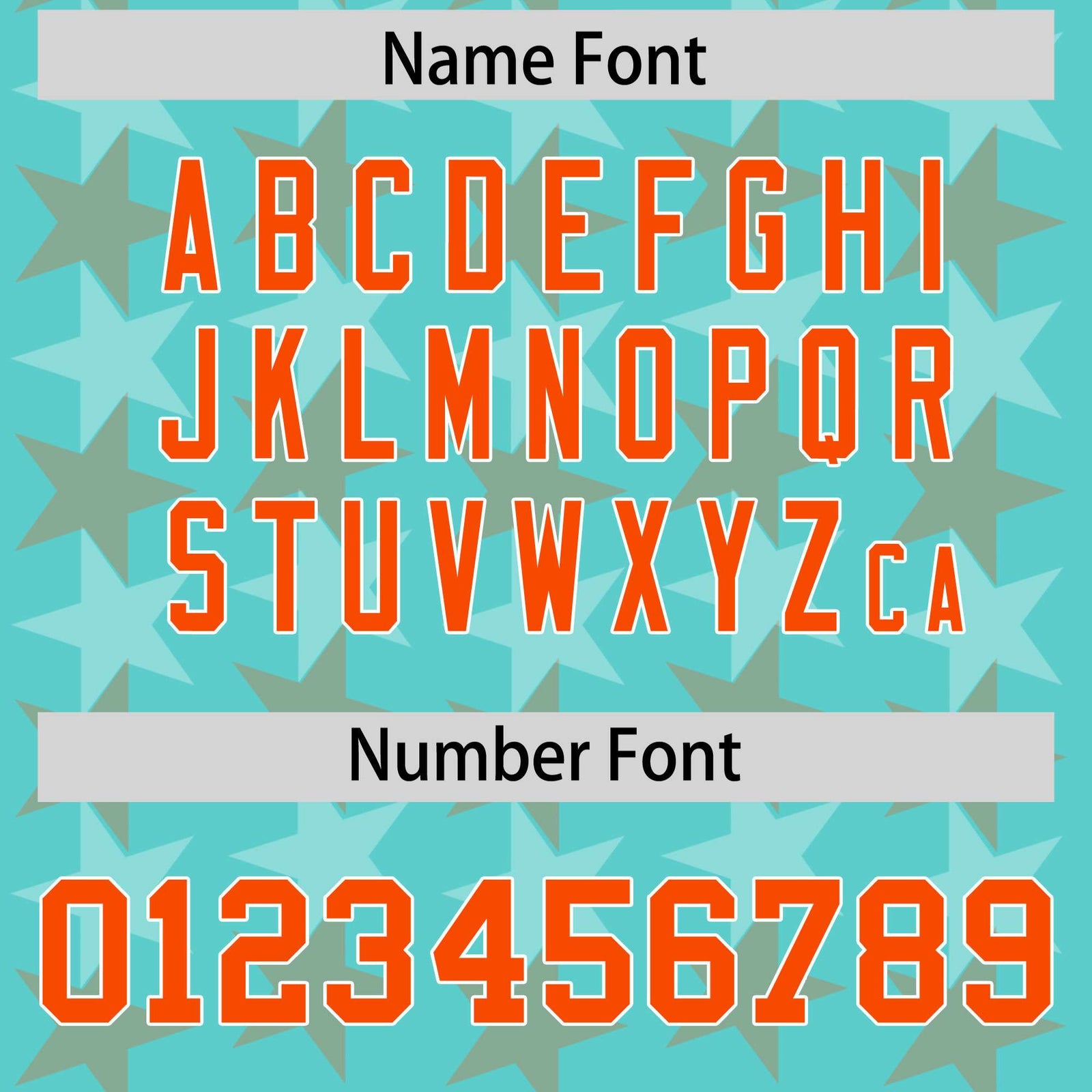 Custom Bright Green Orange Personalized All Star Graffiti Pattern Authentic Football Jersey