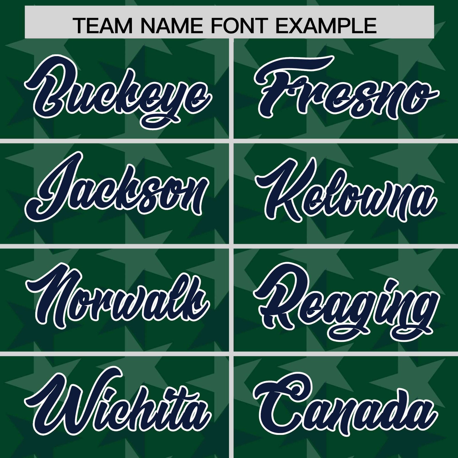 Custom Green Navy Personalized All Star Graffiti Pattern Authentic Football Jersey