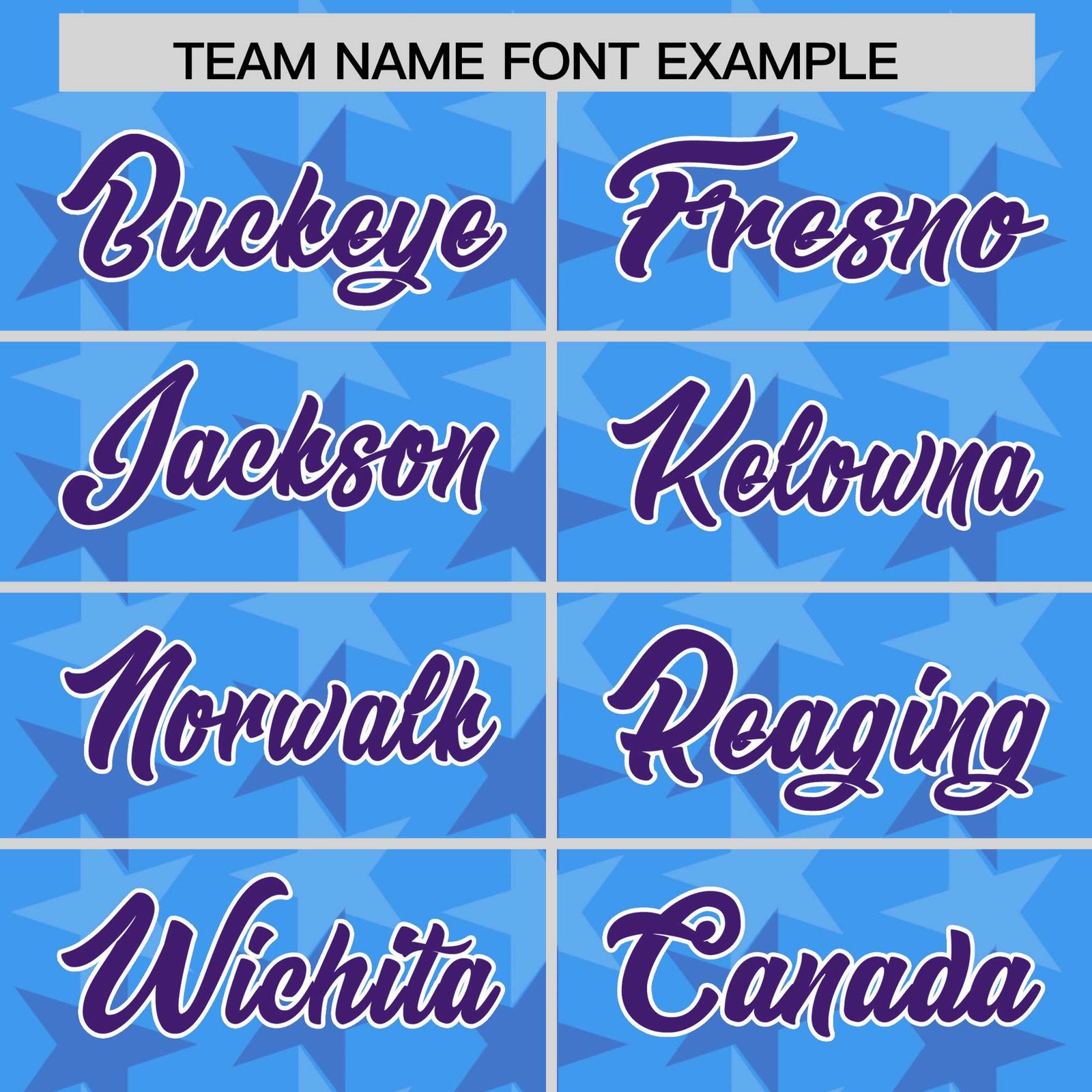 Custom Light Blue Purple Personalized All Star Graffiti Pattern Authentic Football Jersey