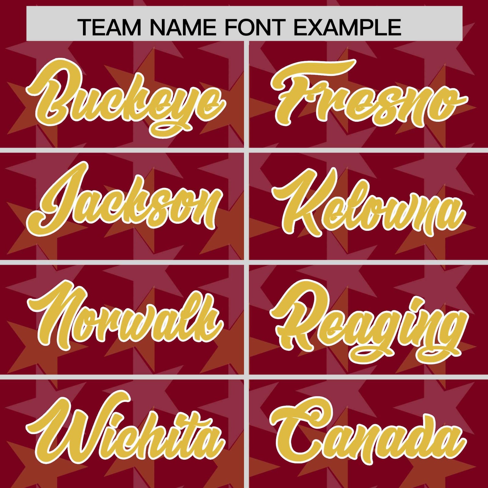 Custom Crimson Gold Personalized All Star Graffiti Pattern Authentic Football Jersey