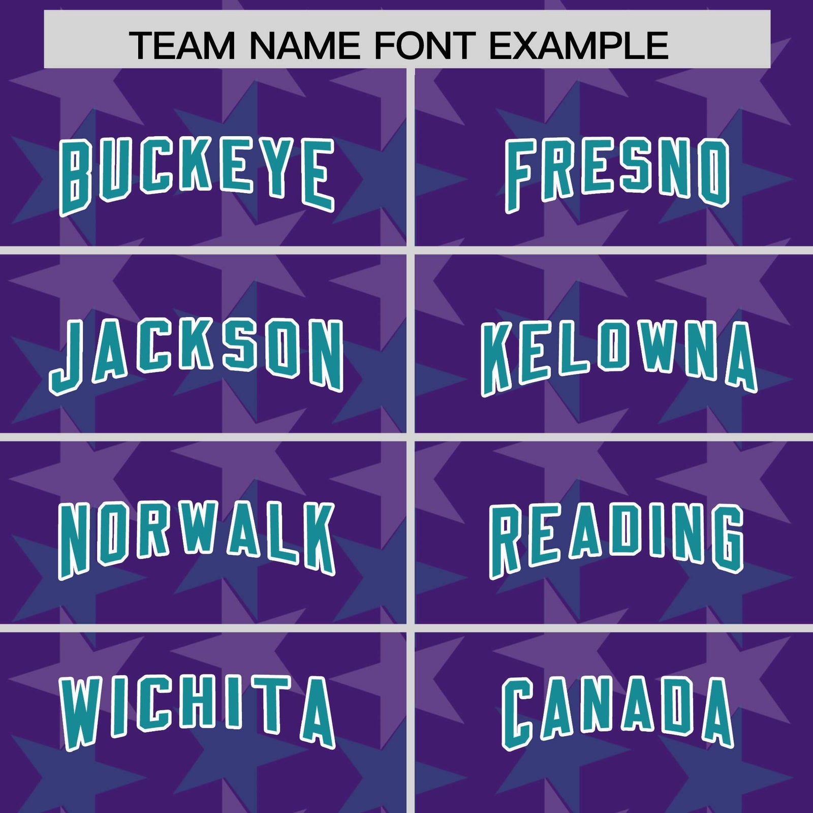 Custom Purple Aqua Personalized All Star Graffiti Pattern Authentic Football Jersey