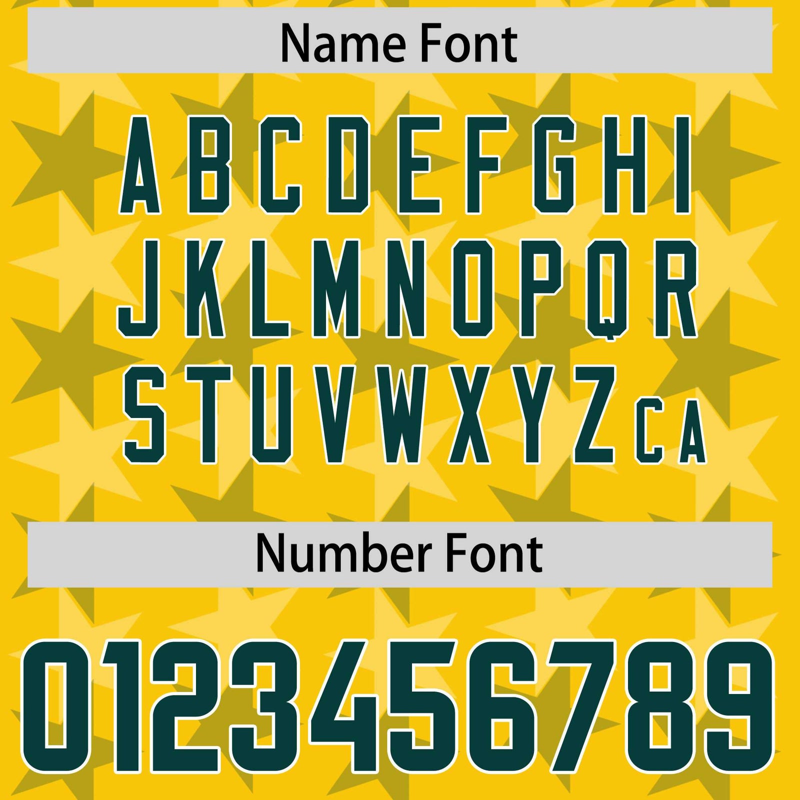 Custom Gold Green Personalized All Star Graffiti Pattern Authentic Football Jersey