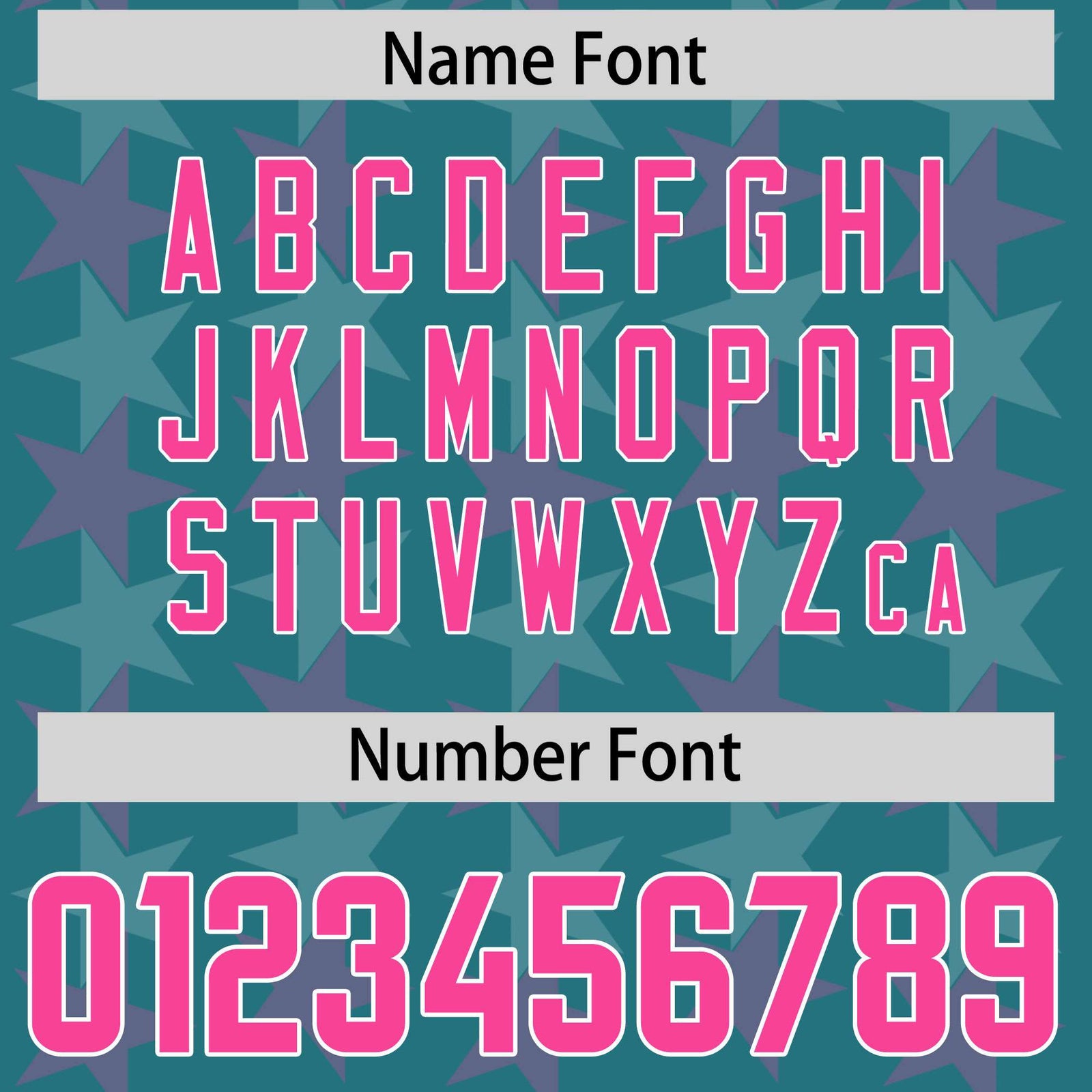 Custom Aqua Pink Personalized All Star Graffiti Pattern Authentic Football Jersey