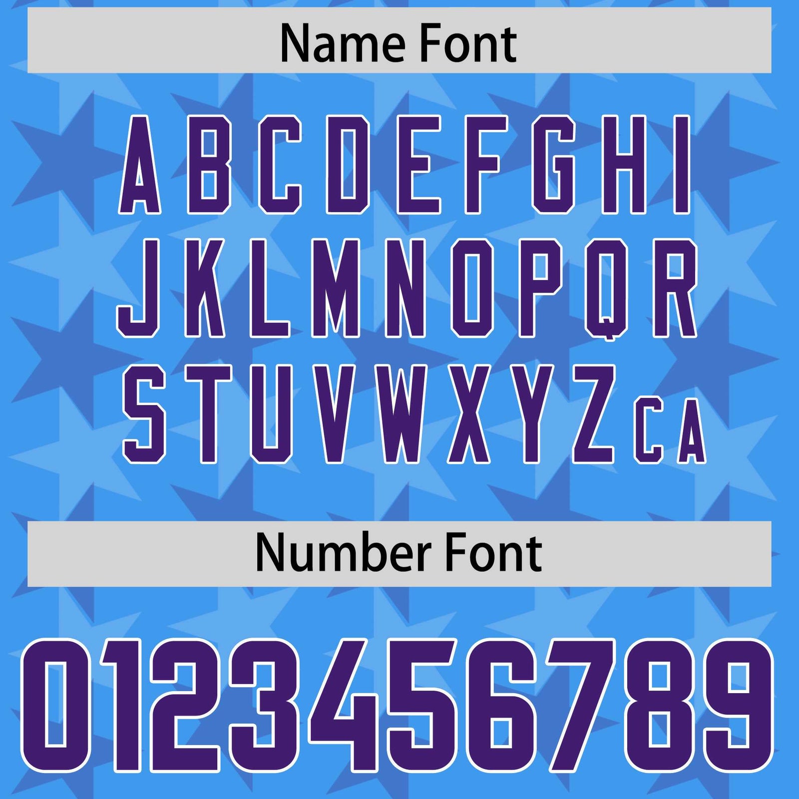 Custom Light Blue Purple Personalized All Star Graffiti Pattern Authentic Football Jersey