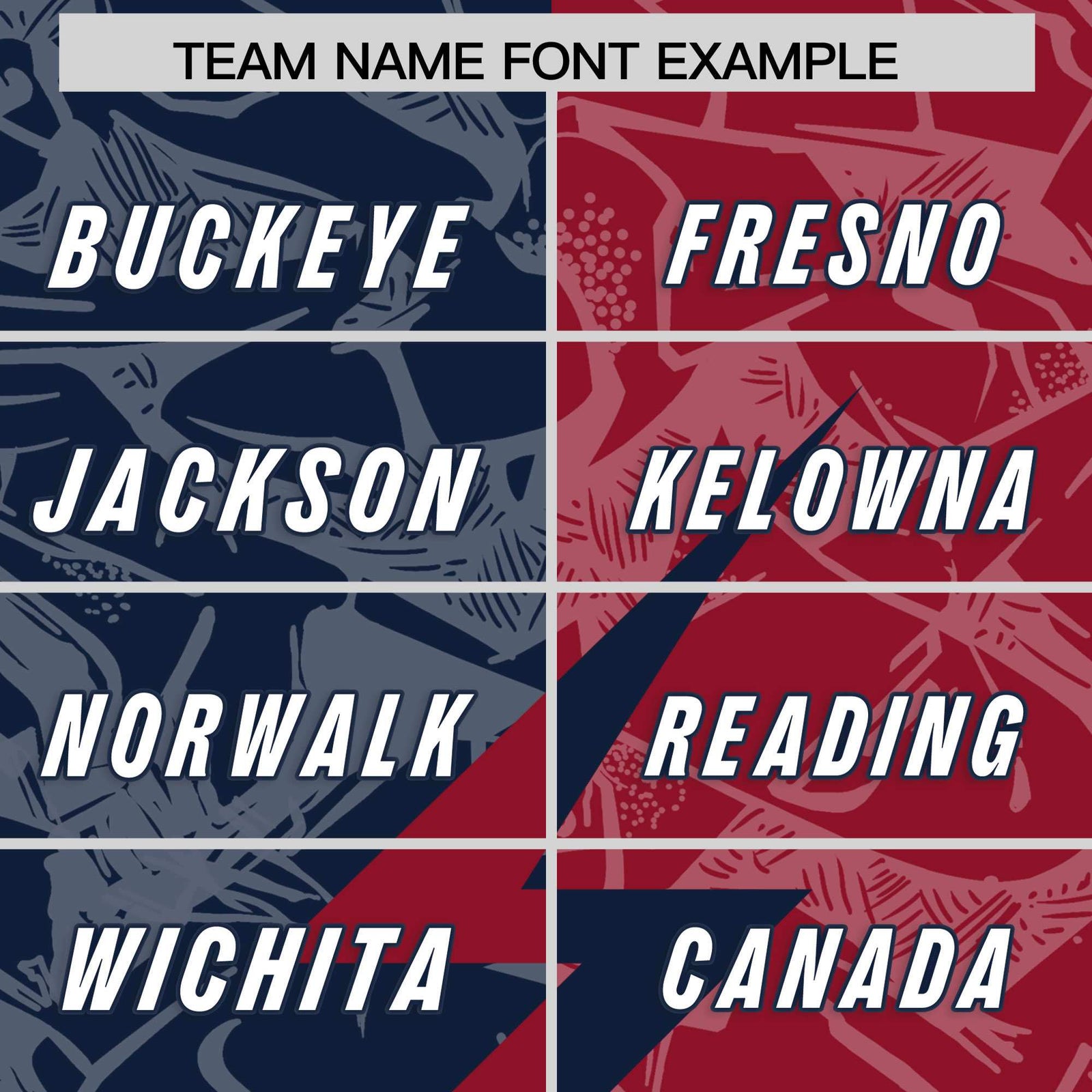 Custom Navy Cardinal Split Personalized Lightning Pattern Football Jersey