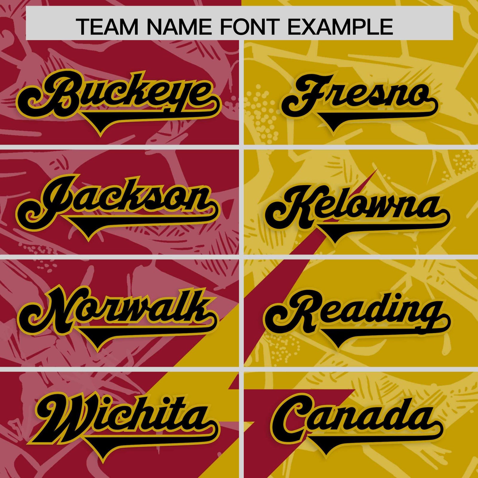 Custom Old Gold Cardinal Split Personalized Lightning Pattern Football Jersey