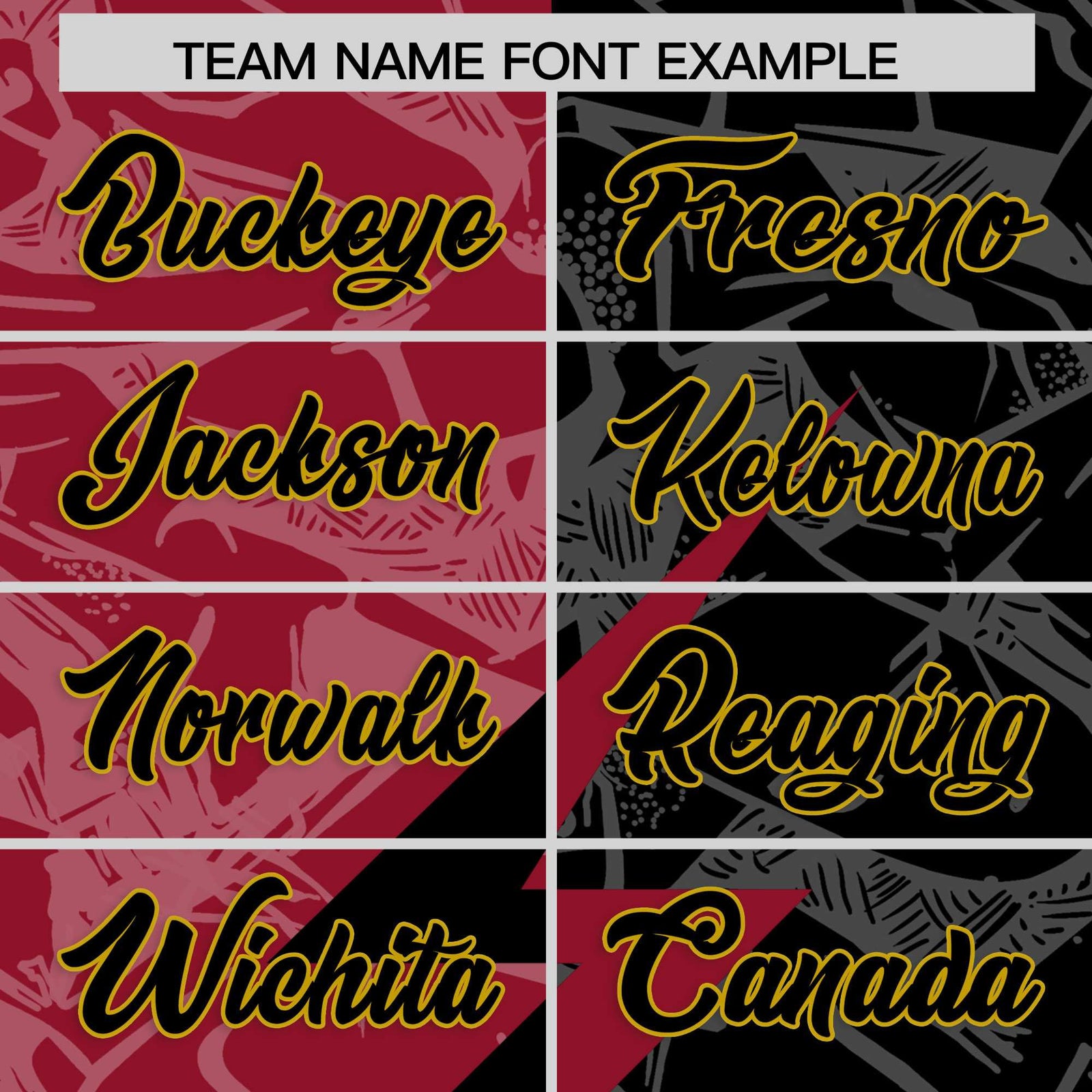 Custom Black Cardinal Split Personalized Lightning Pattern Football Jersey