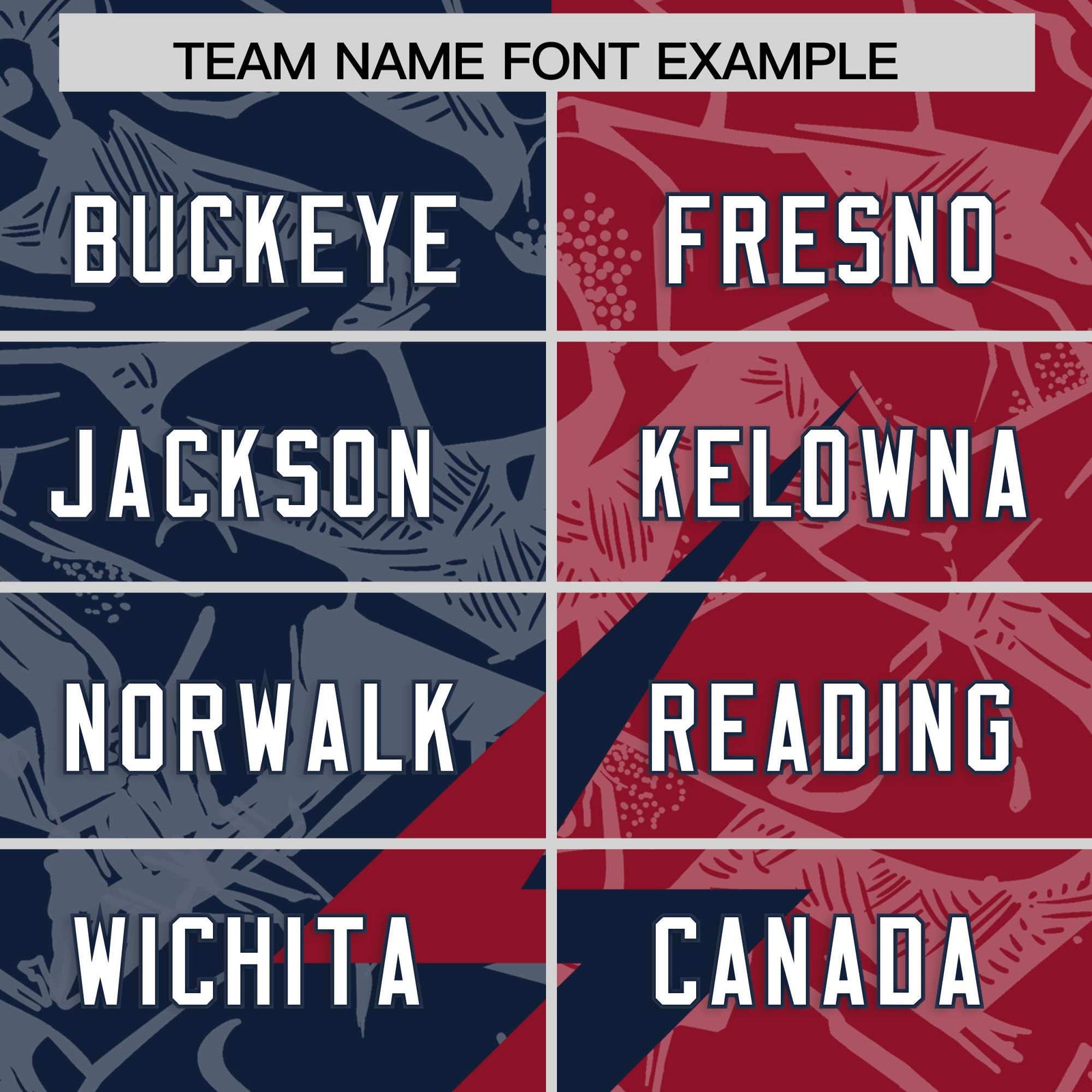 Custom Navy Cardinal Split Personalized Lightning Pattern Football Jersey