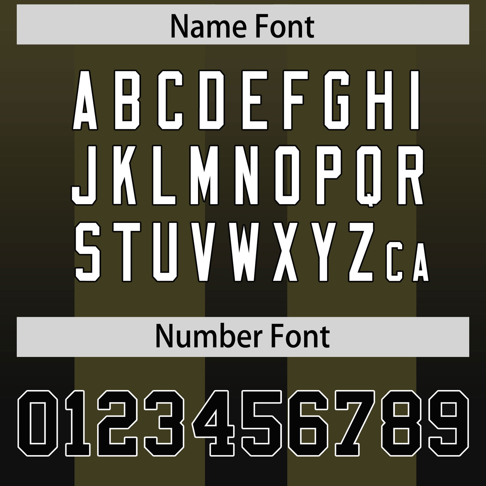 Custom Olive Black Vertical Width Stripe Gradient Fashion Personalized Team Football Jersey