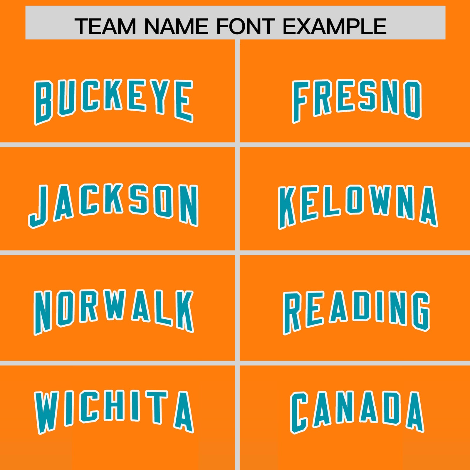 Custom Orange Aqua Vertical Width Stripe Gradient Fashion Personalized Team Football Jersey