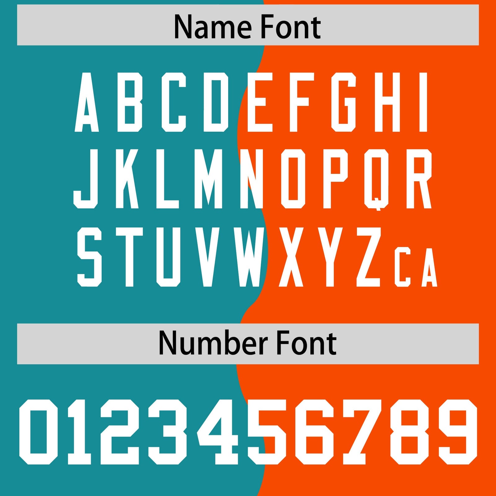 Custom Orange Aqua Split Fashion Mesh Authentic Football Jersey