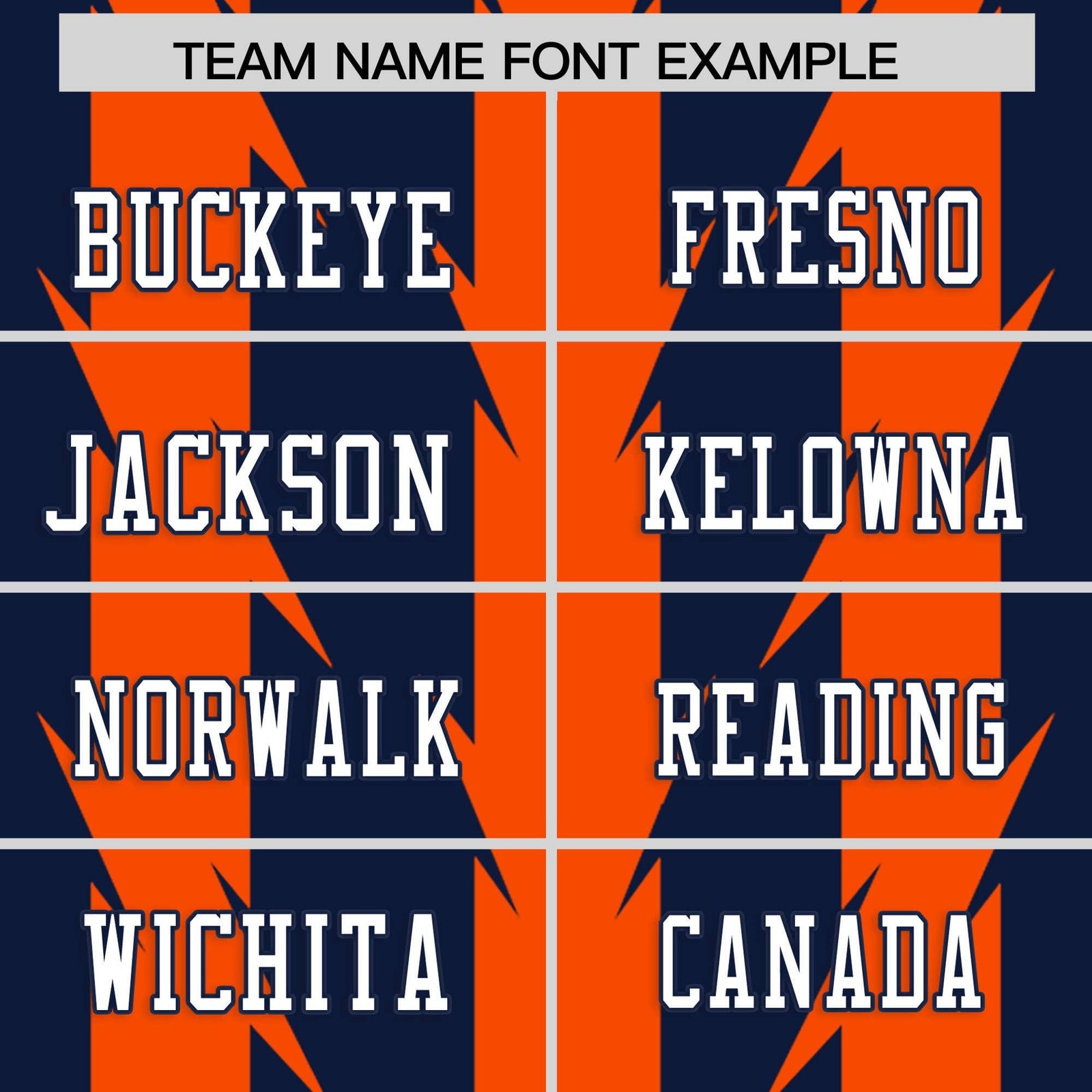 Custom Navy and Orange Graffiti Pattern Practice Flag Football Jerseys For Youth & Mens| KXKSHOP