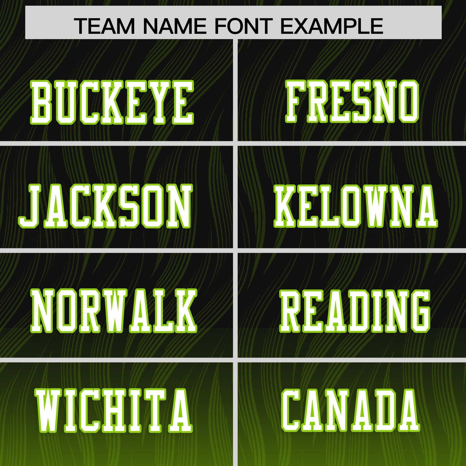 Custom Black and Neon Green Customize Flag Football Jersey-7v7 Football Uniforms | KXKSHOP