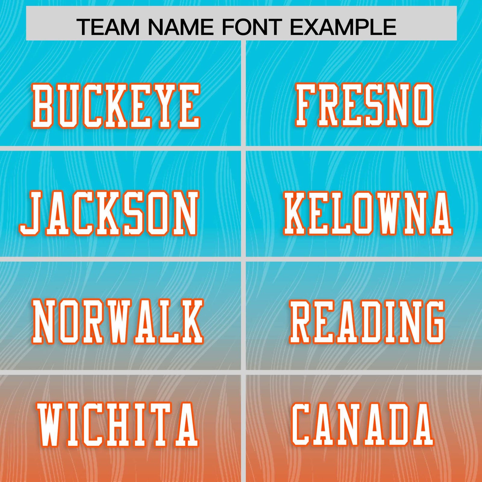 Custom Sky Blue and Orange Customize Flag Football Jersey-7v7 Football Uniforms | KXKSHOP