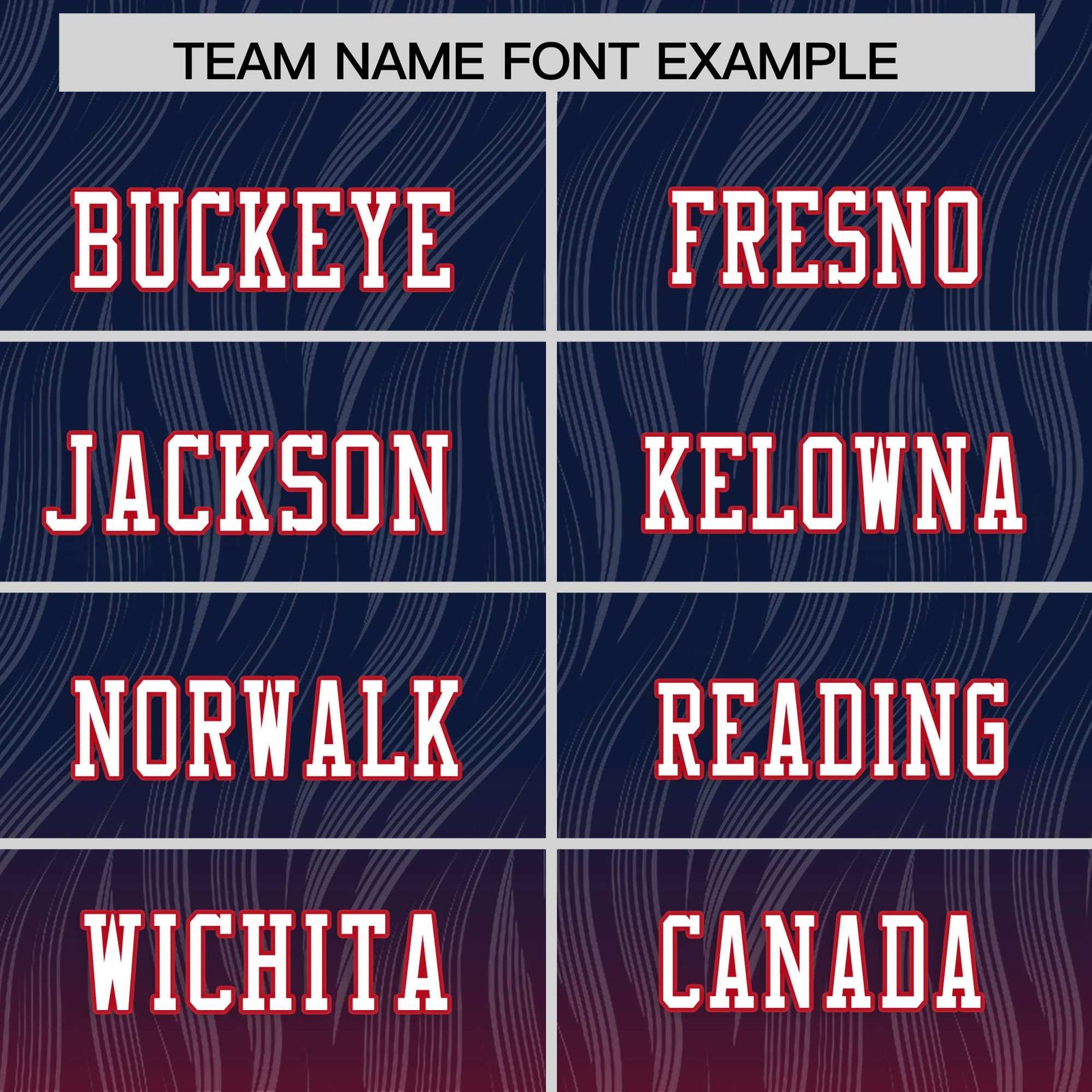 Custom Navy and Red Customize Flag Football Jersey-7v7 Football Uniforms | KXKSHOP