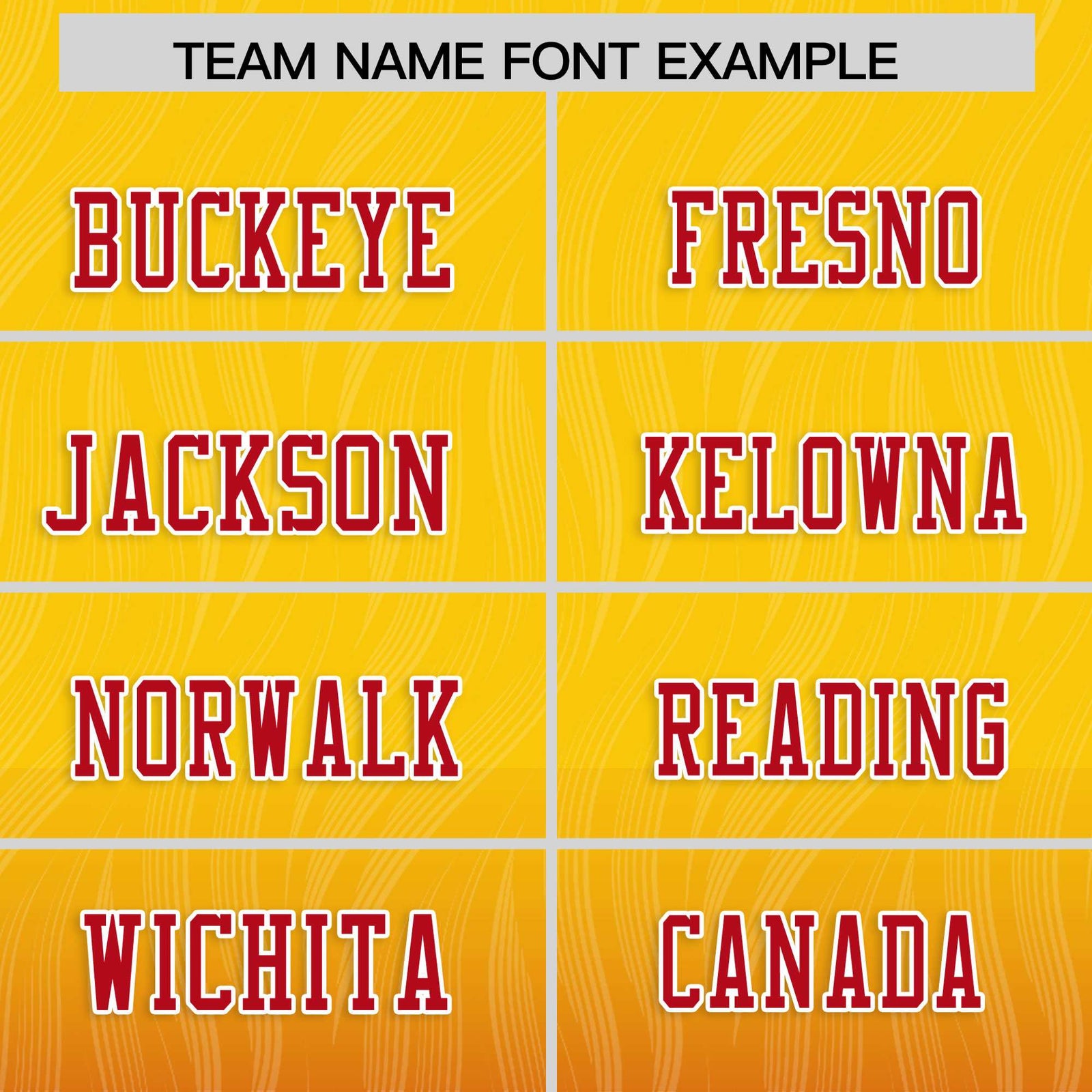 Custom Gold and Red Customize Flag Football Jersey-7v7 Football Uniforms | KXKSHOP