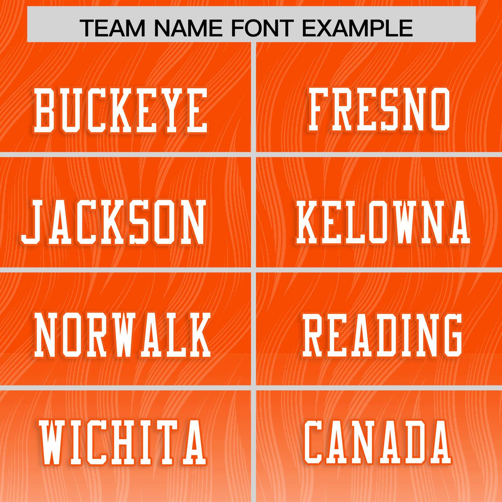 Custom Orange and White Customize Flag Football Jersey-7v7 Football Uniforms | KXKSHOP