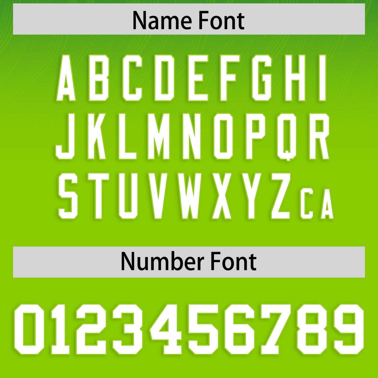 Custom Kelly Green and Neon Green Customize Flag Football Jersey-7v7 Football Uniforms | KXKSHOP