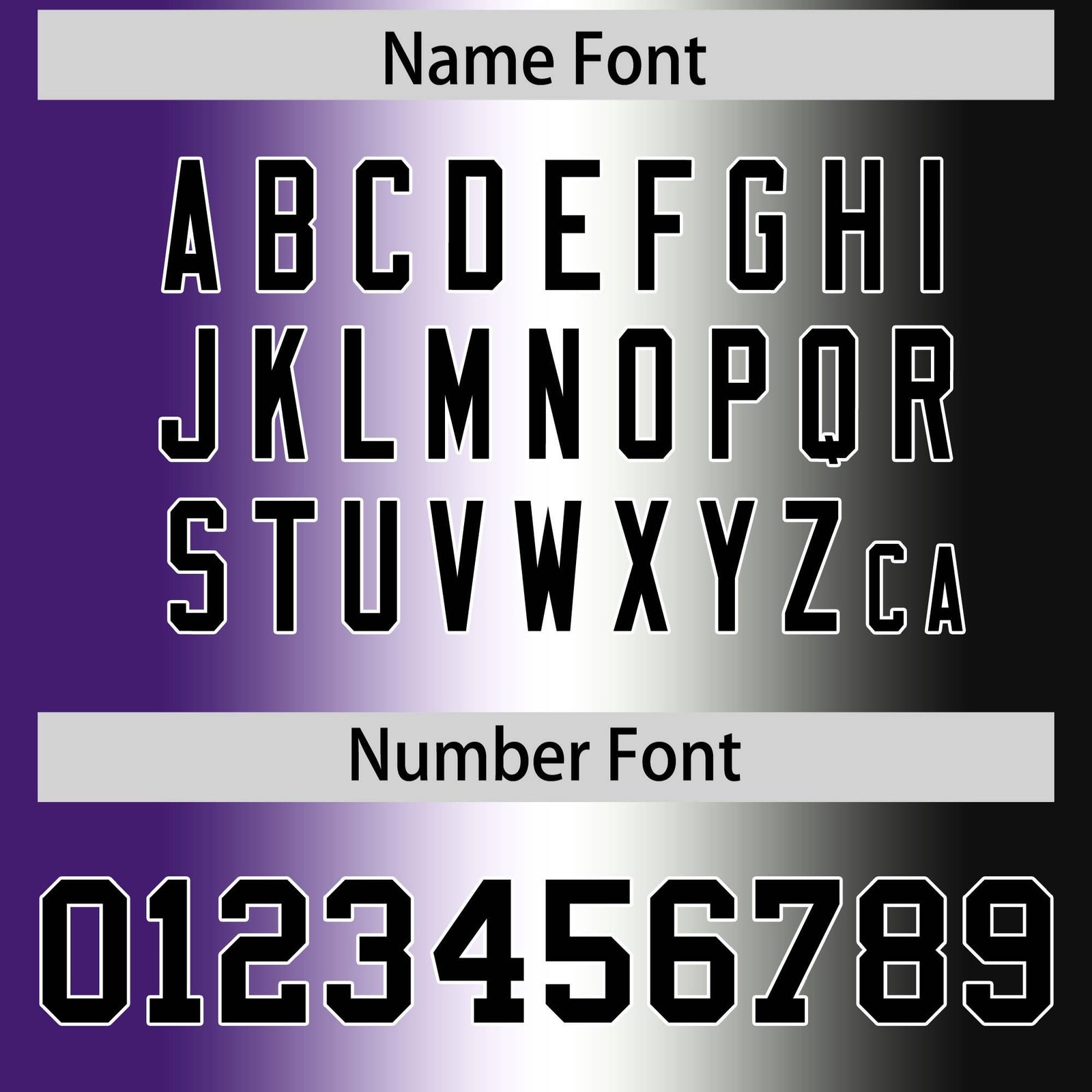 Custom Purple White-Black Personalized Gradient Fashion Authentic Football Jersey