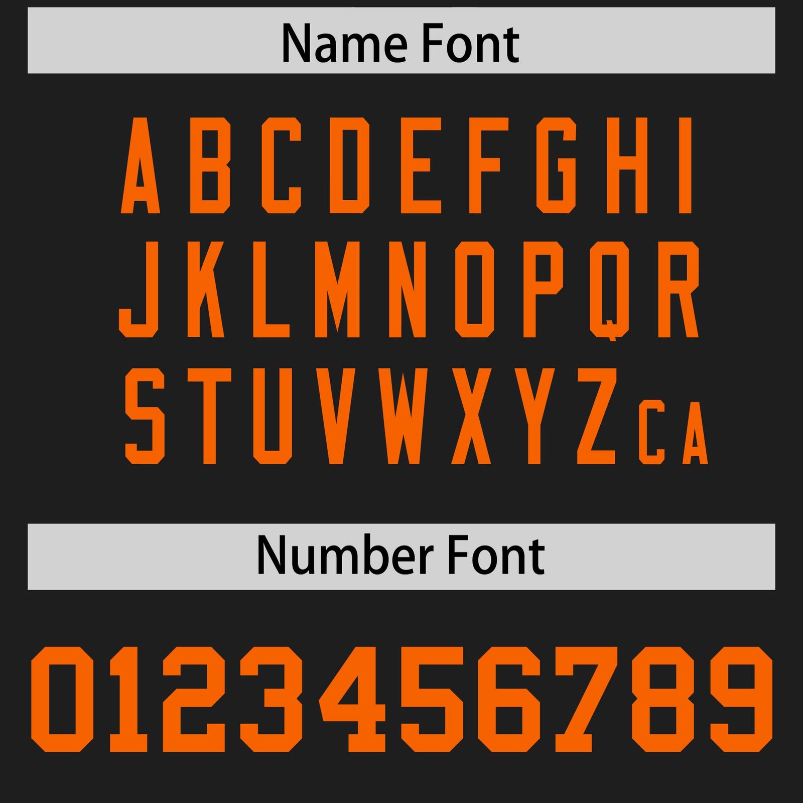 Custom Black Orange Personalized Shoulder Star Pattern Flag Football Jersey