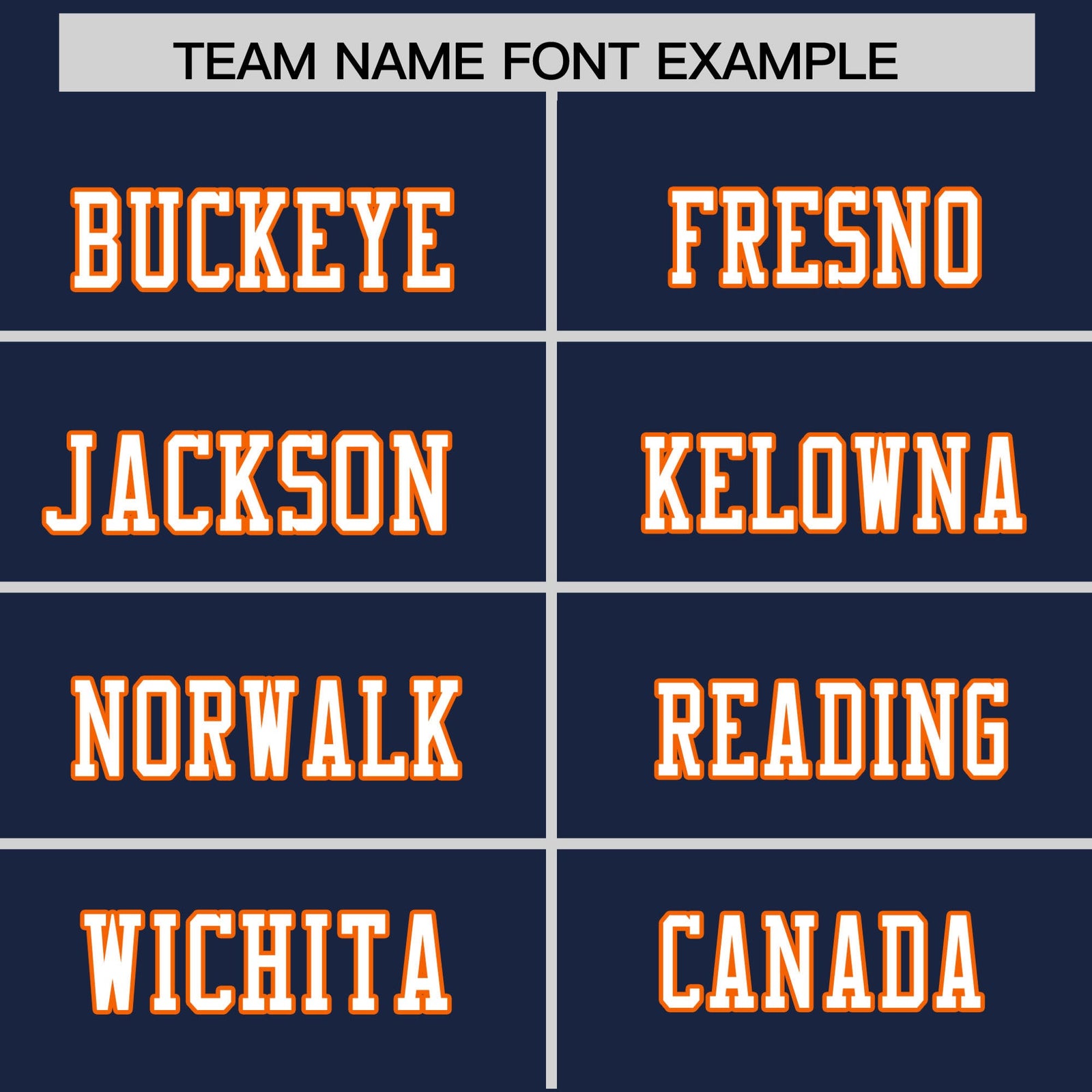 Custom Navy Orange Personalized Shoulder Star Pattern Flag Football Jersey