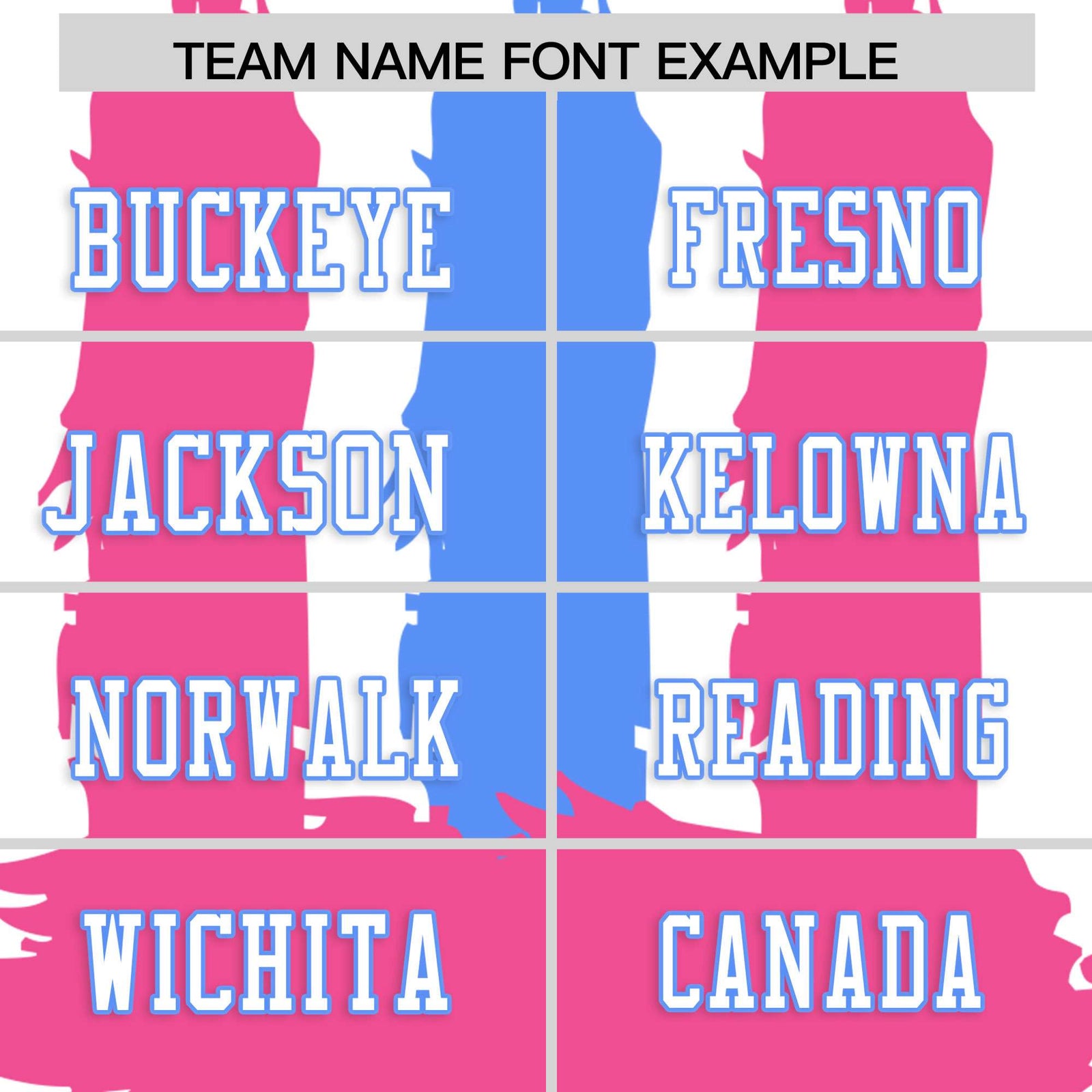 Custom Flag Football Jersey | White Pink and Powder Blue Graffiti Pattern Practice 7on7 Uniforms | Add name, number & logo| KXKSHOP