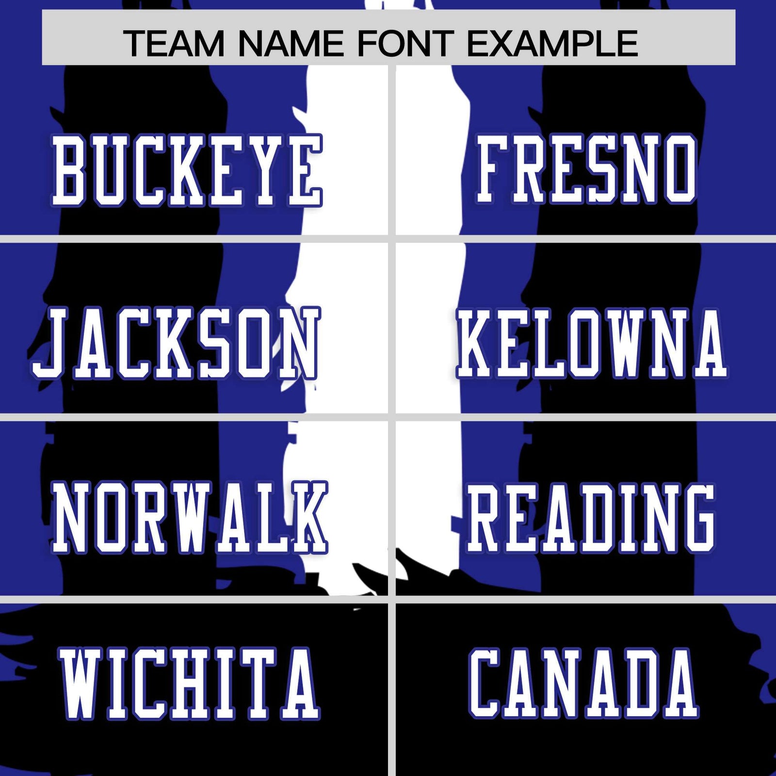 Custom Flag Football Jersey | Royal Black and White Graffiti Pattern Practice 7on7 Uniforms | Add name, number & logo| KXKSHOP
