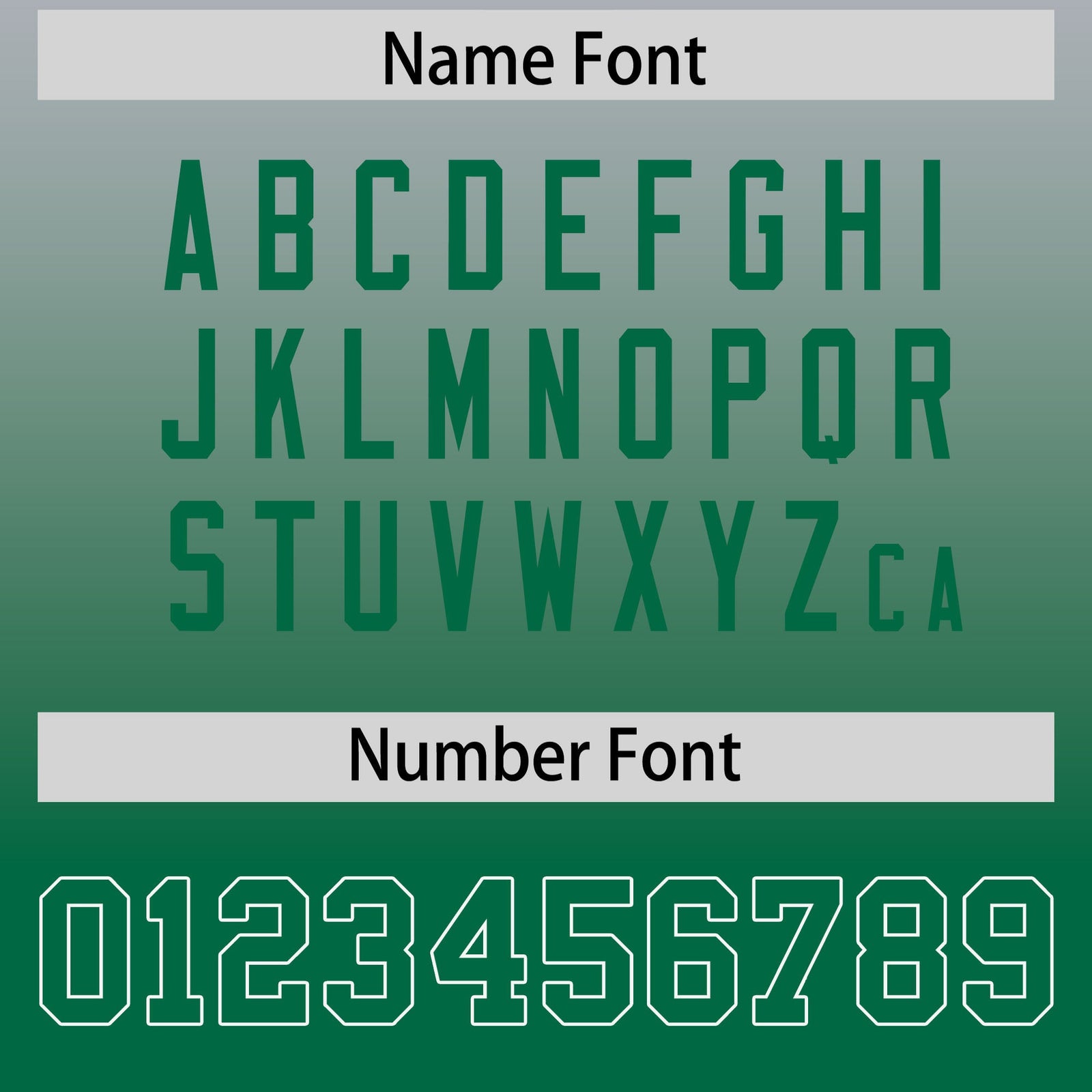 Custom Gray Kelly Green Gradient Personalized Side Pattern Authentic Football Jersey
