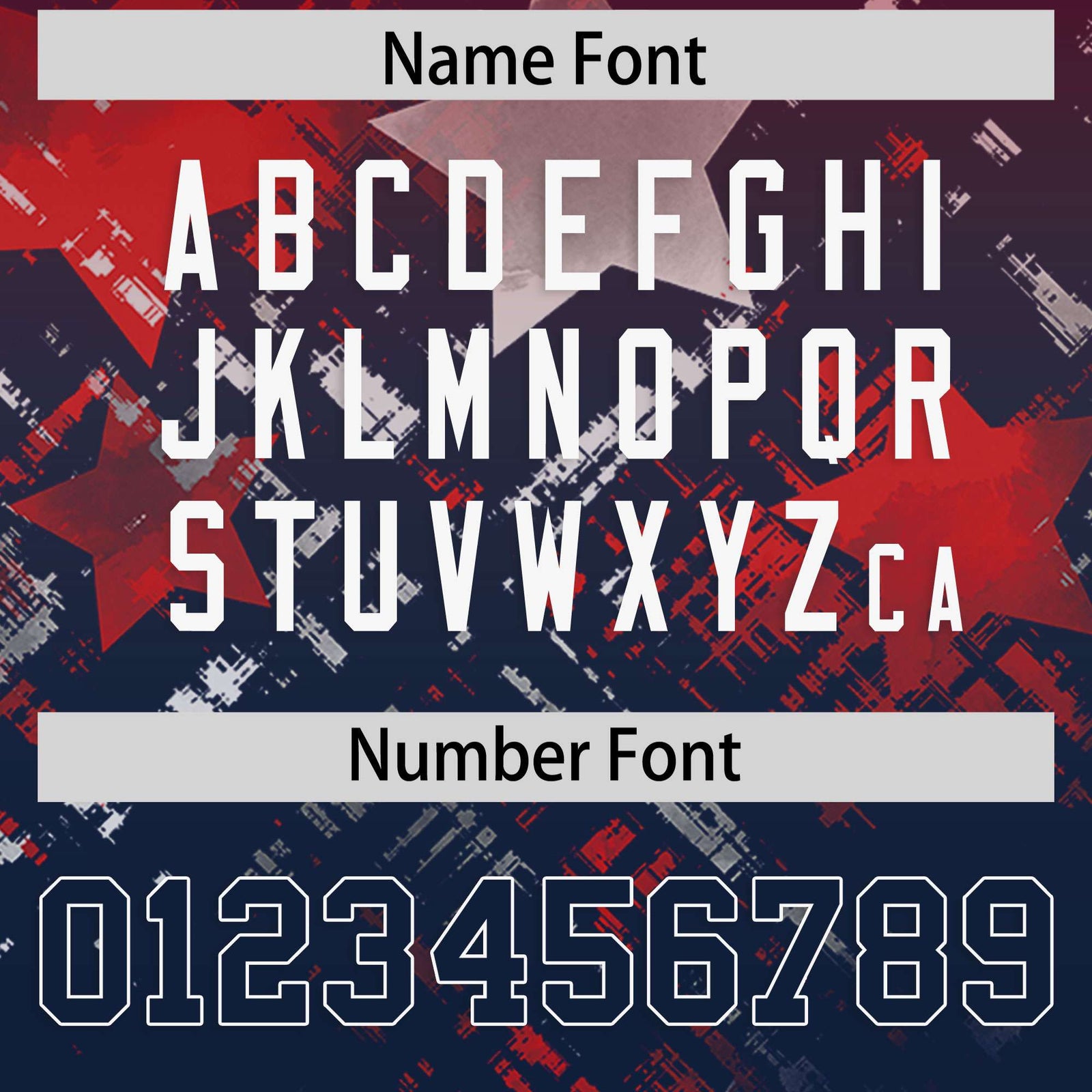 Custom Red and Navy Customize Flag Football Jersey - 7v7 Uniform| KXKSHOP