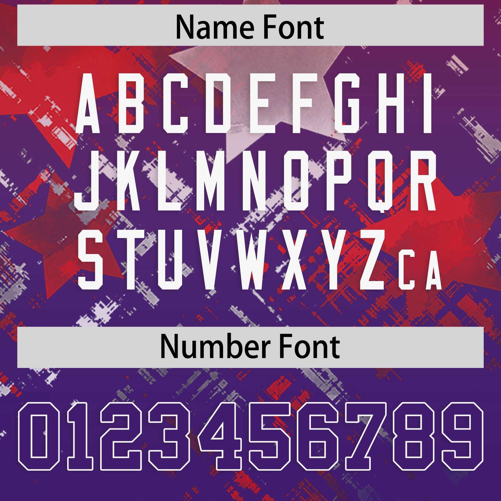 Custom Red and Purple Customize Flag Football Jersey - 7v7 Uniform| KXKSHOP