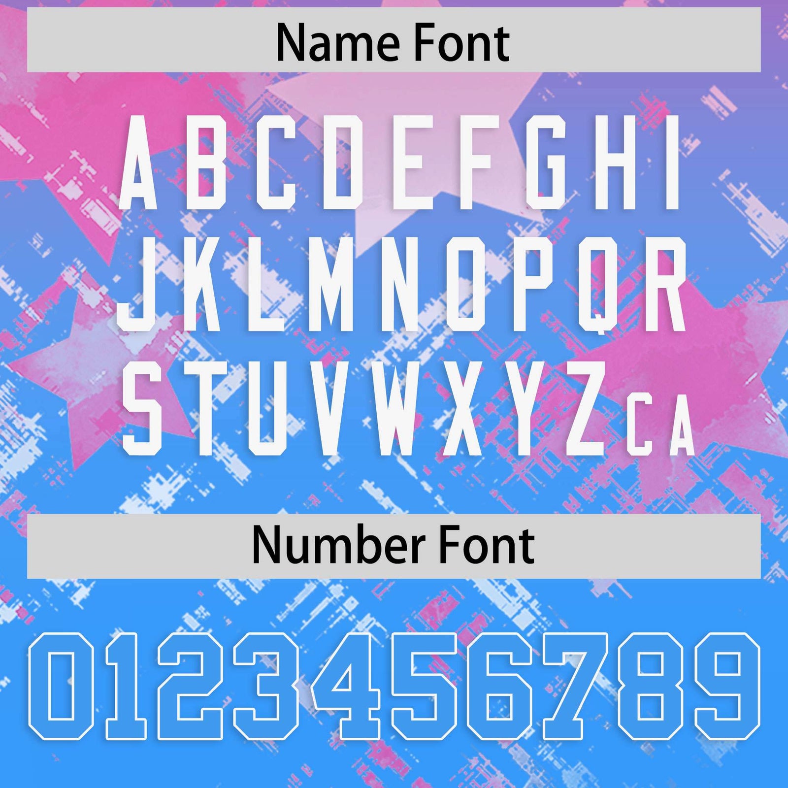 Custom Pink and Light Blue Customize Flag Football Jersey - 7v7 Uniform| KXKSHOP