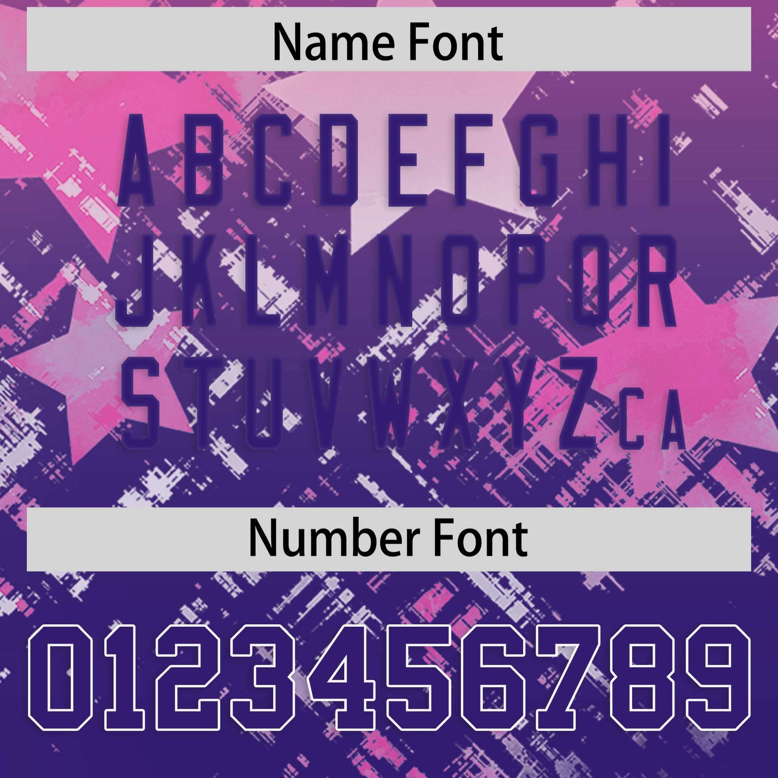 Custom Pink and Purple Customize Flag Football Jersey - 7v7 Uniform| KXKSHOP