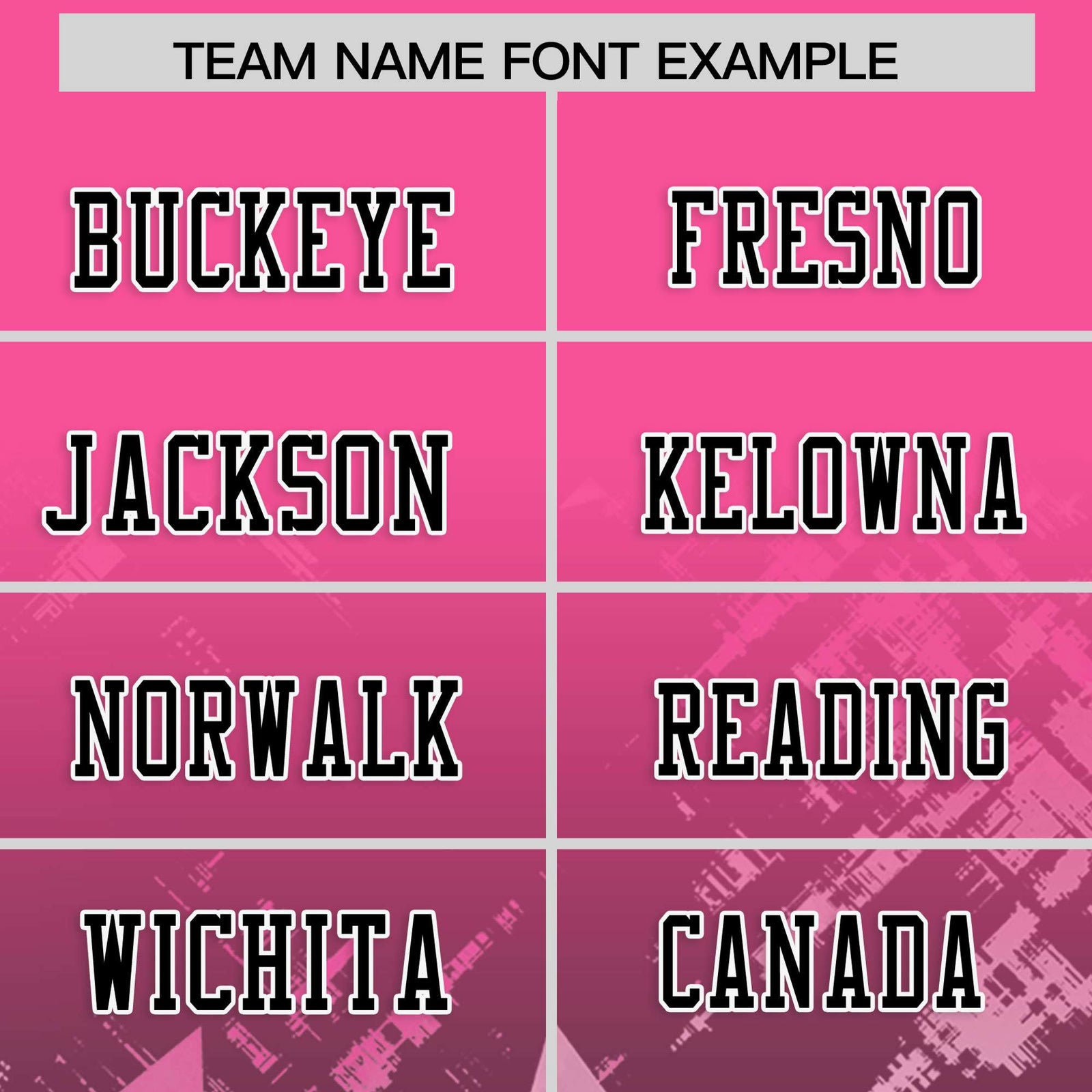 Custom Pink and Black Customize Flag Football Jersey - 7v7 Uniform| KXKSHOP