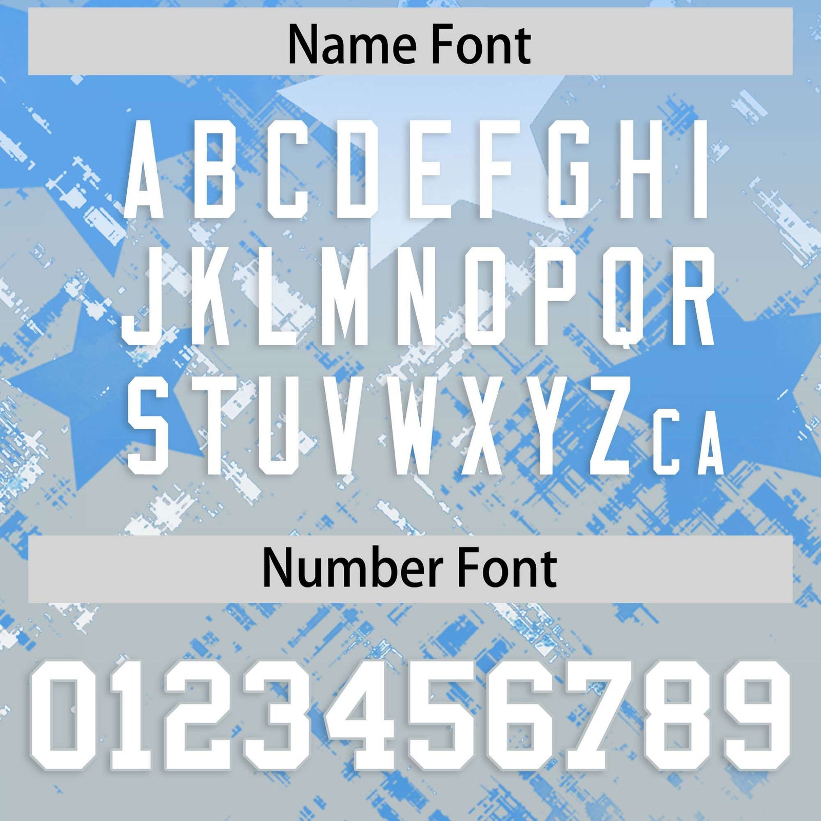 Custom Light Blue and Light Blue Customize Flag Football Jersey - 7v7 Uniform| KXKSHOP