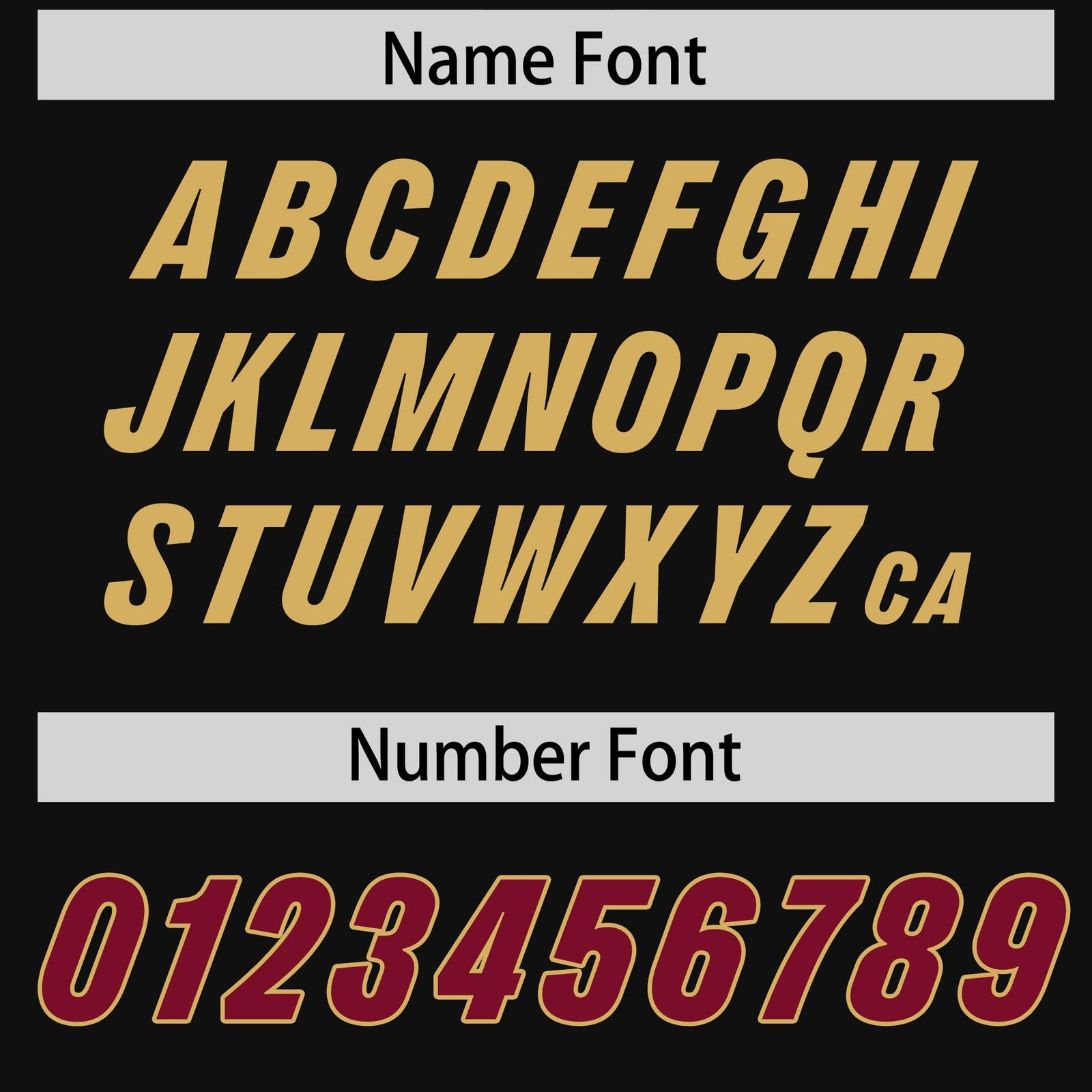 Custom Black Cardinal and Old Gold Side Stripe Pattern Authentic Football Jersey