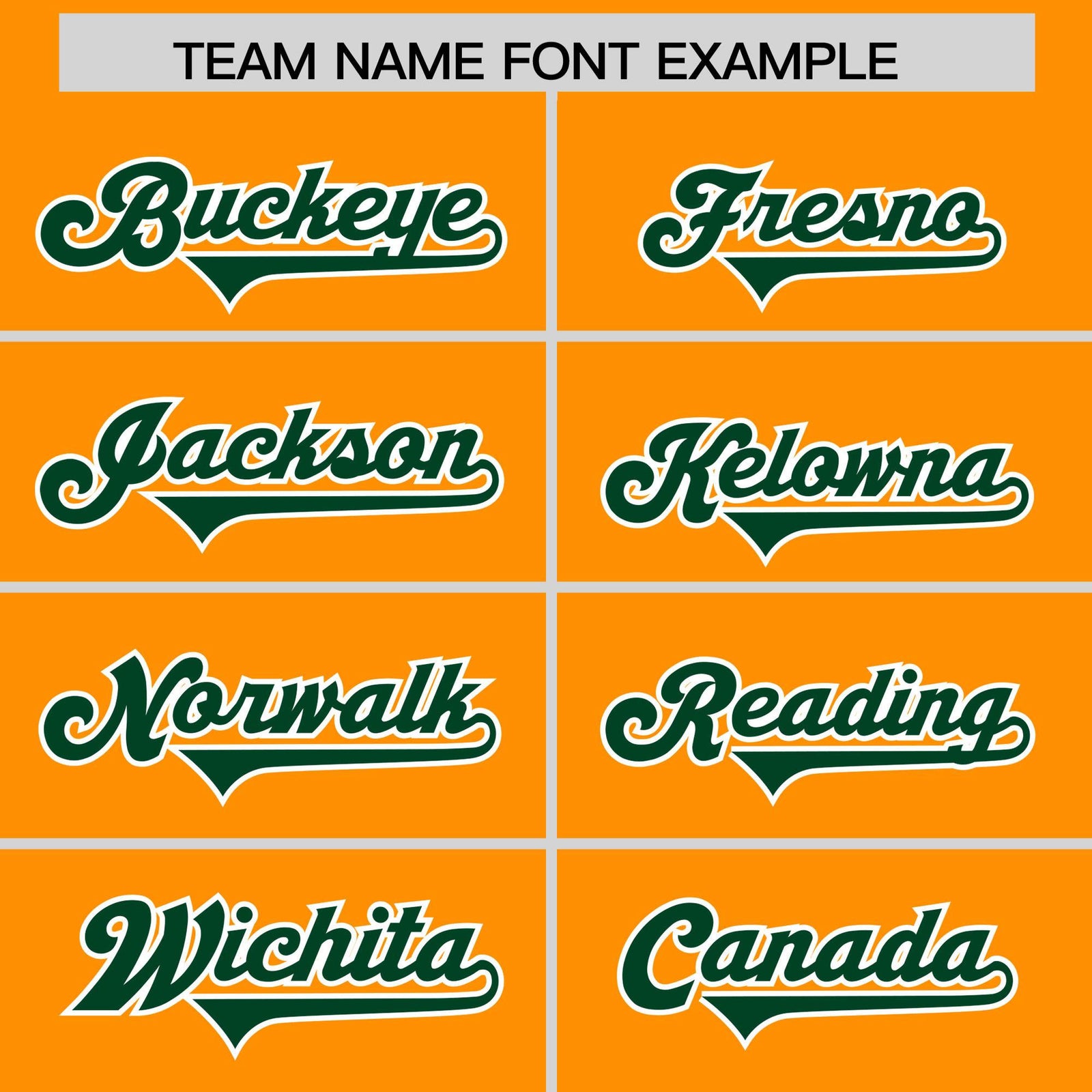 Custom Orange Green and White Side Stripe Pattern Authentic Football Jersey