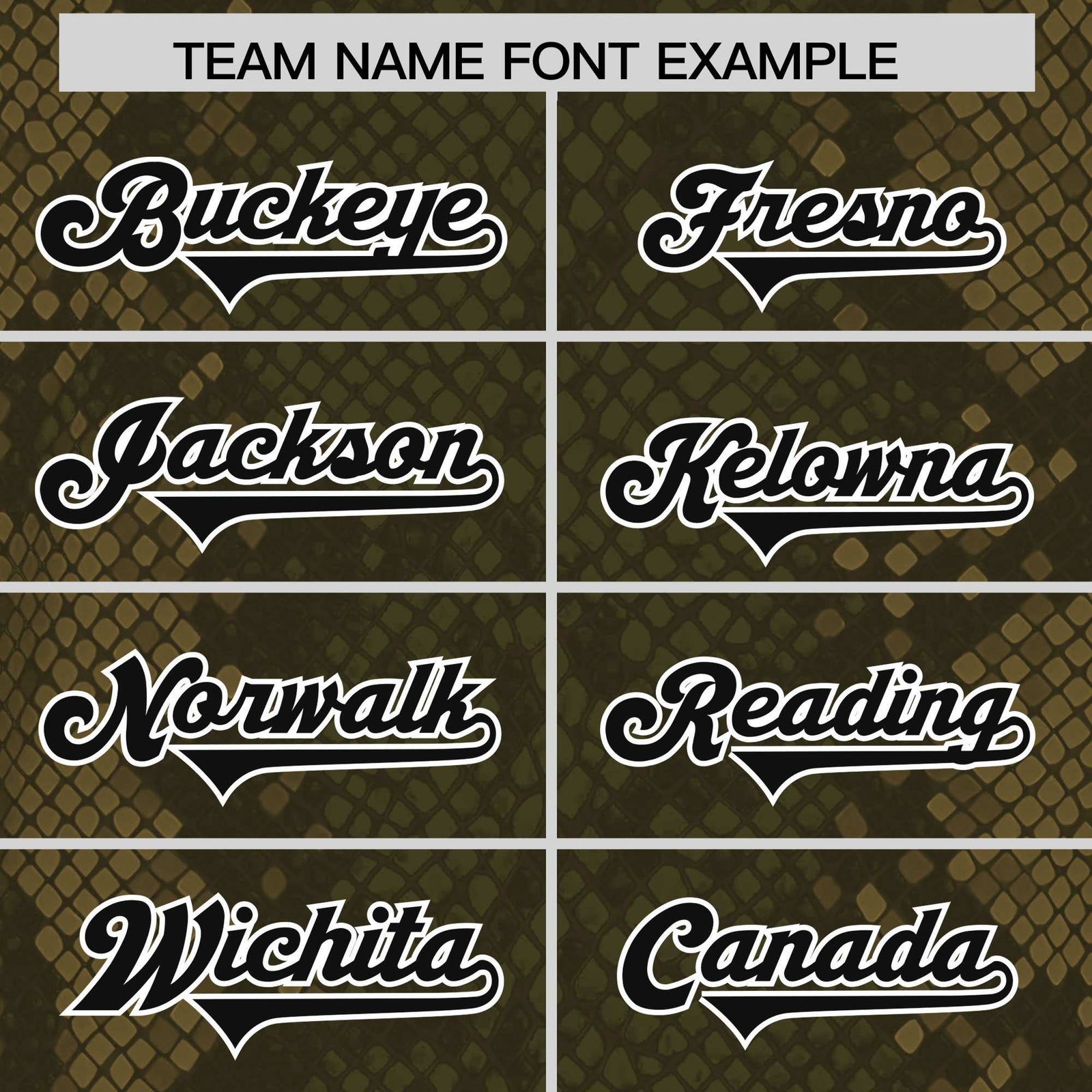 Custom Olive Personalized Snakeskin Graffiti Pattern Authentic Football Jersey