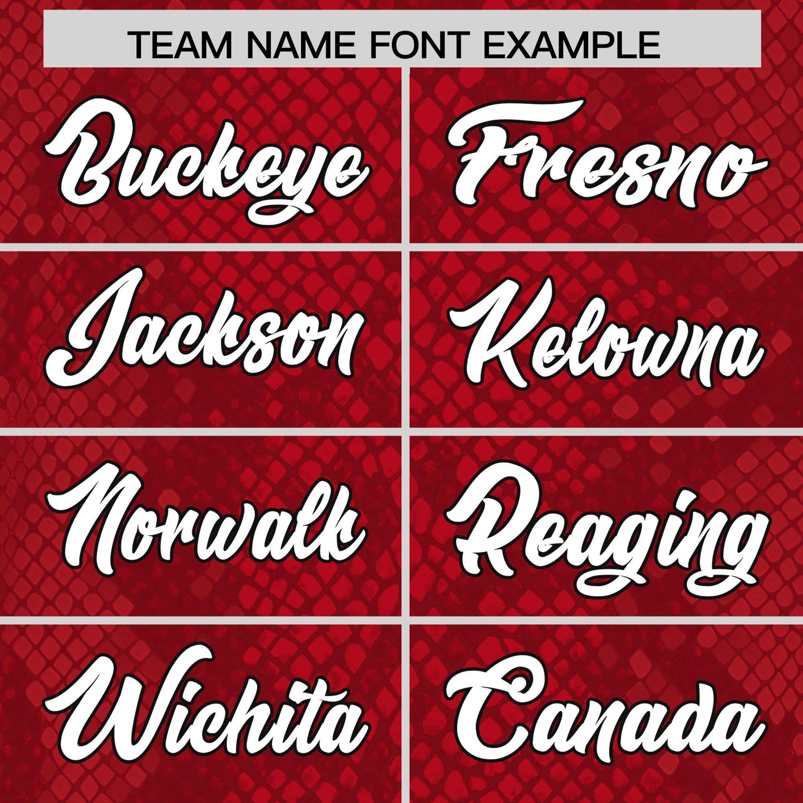 Custom Red Personalized Snakeskin Graffiti Pattern Authentic Football Jersey