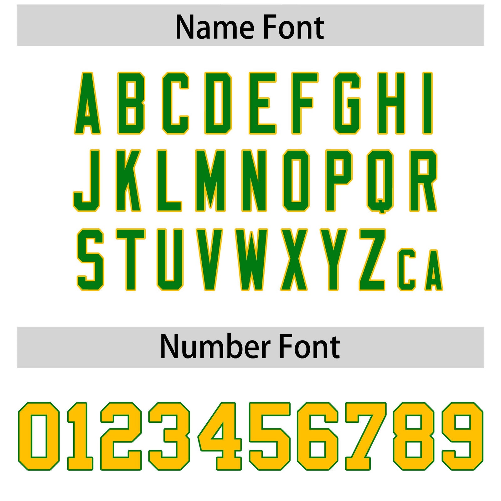 Custom Flag Football Jersey | White Kelly Green Color Block For Youth & Men | Add Name, Number & Logo | KXKSHOP