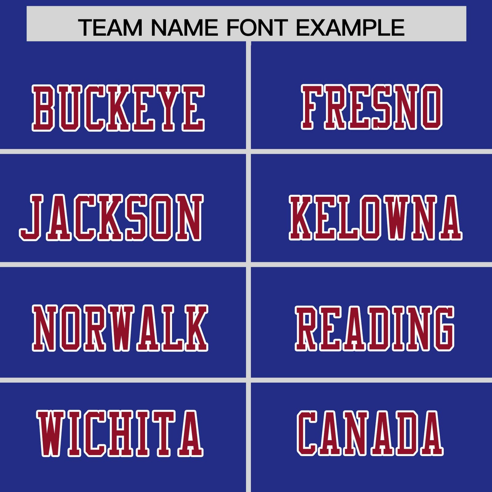 Custom Flag Football Jersey | Royal Cardinal Color Block For Youth & Men | Add Name, Number & Logo | KXKSHOP