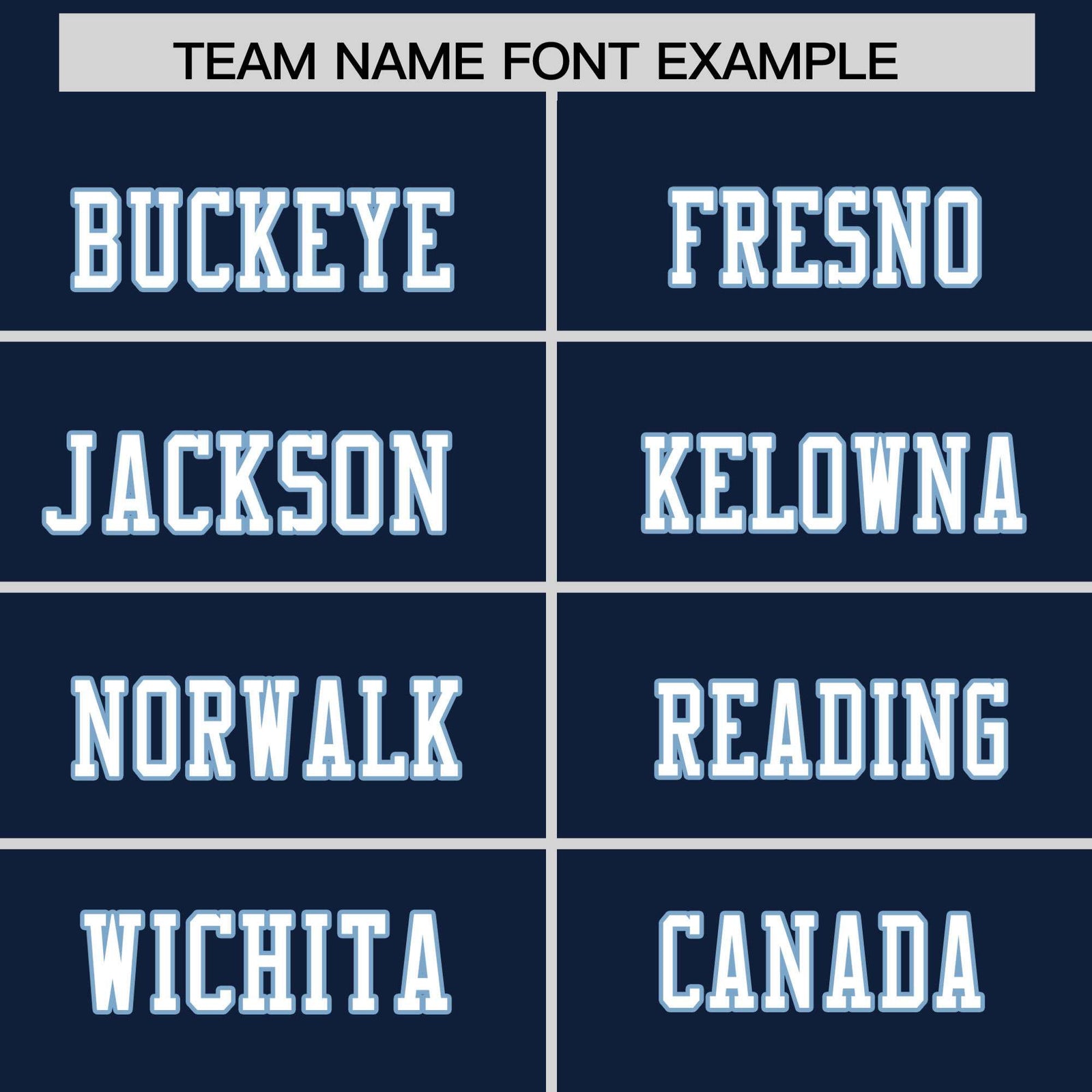 Custom Flag Football Jersey | Navy Powder Blue Color Block For Youth & Men | Add Name, Number & Logo | KXKSHOP