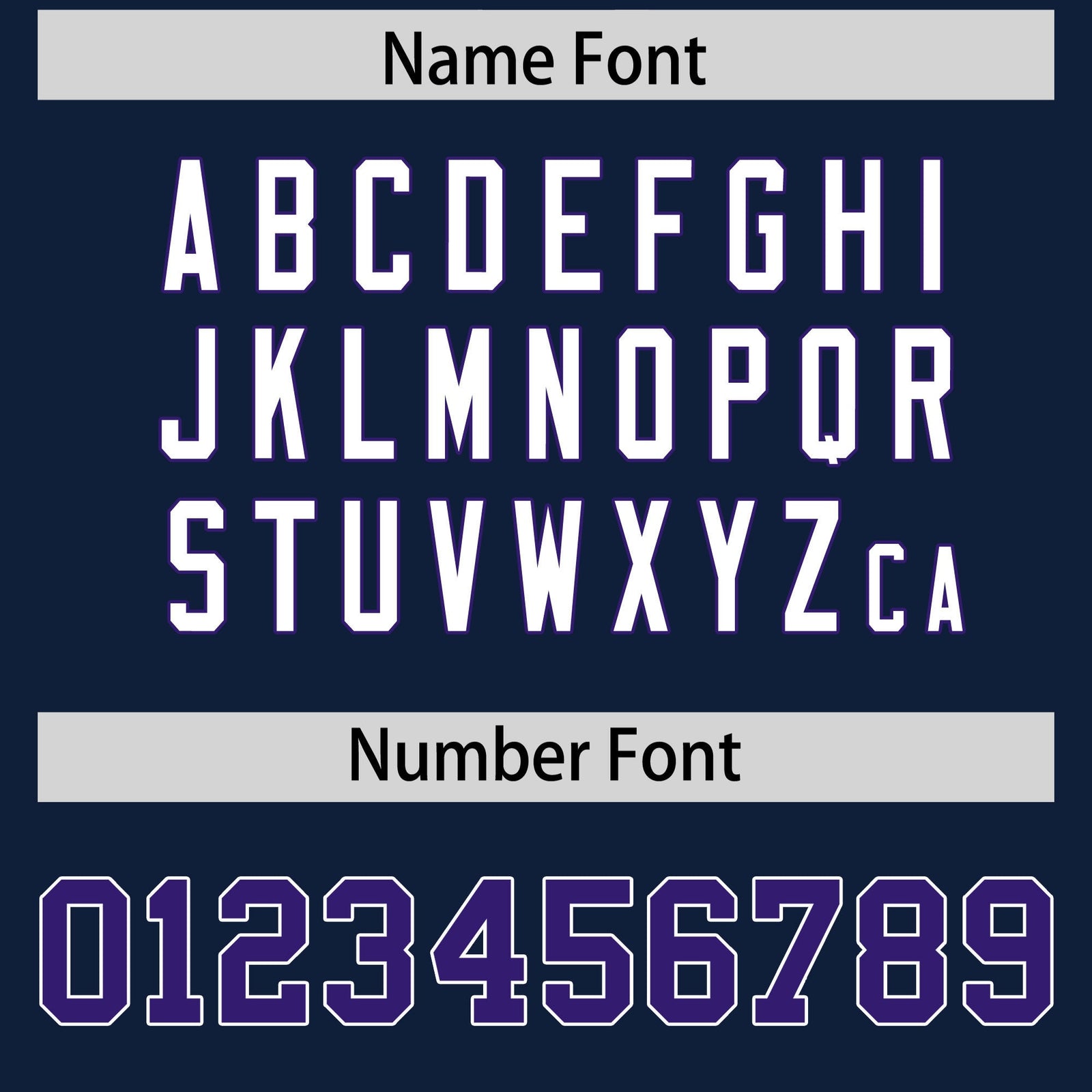 Custom Flag Football Jersey | Navy Purple Color Block For Youth & Men | Add Name, Number & Logo | KXKSHOP