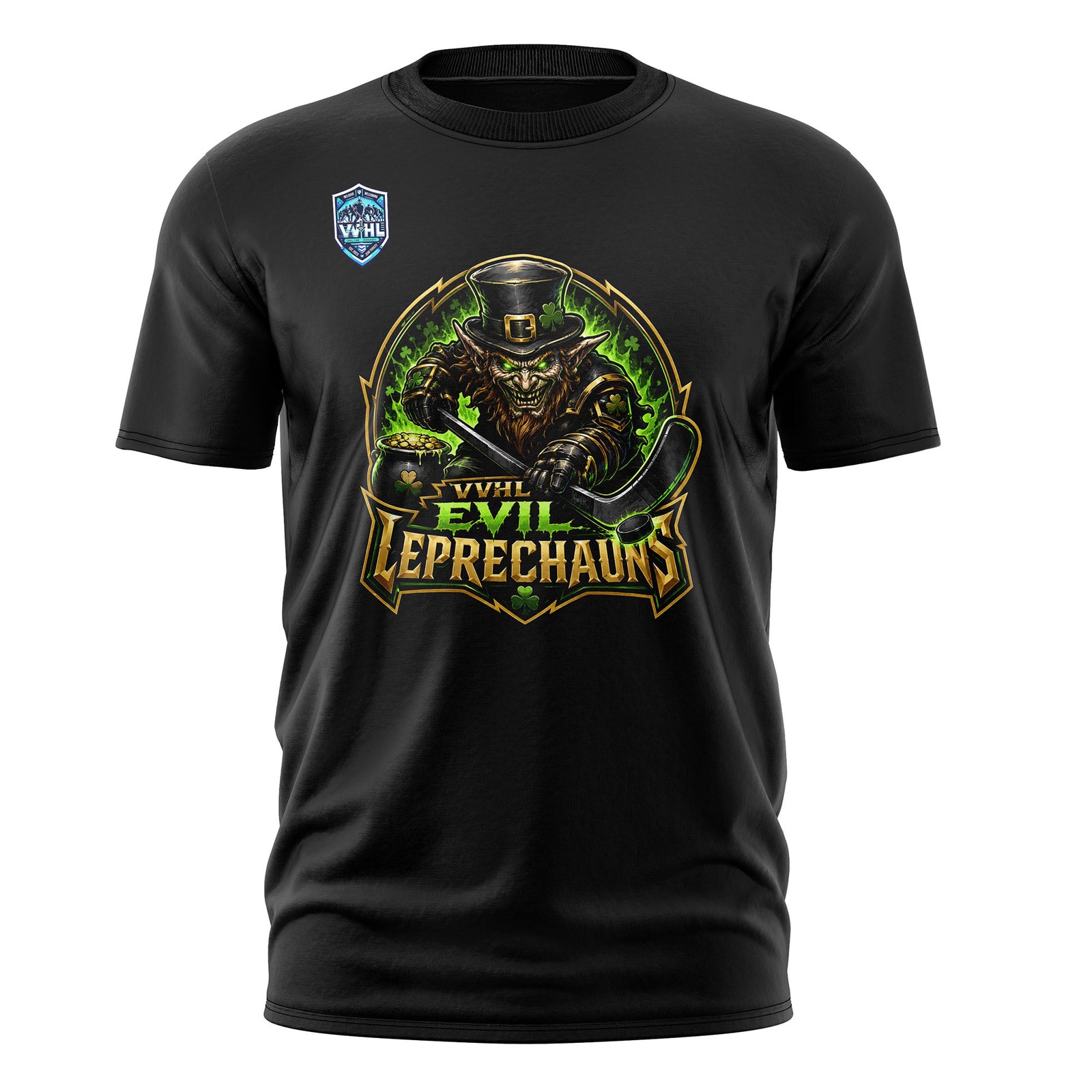 VVHL S11 Evil leprechauns Black T-Shirs