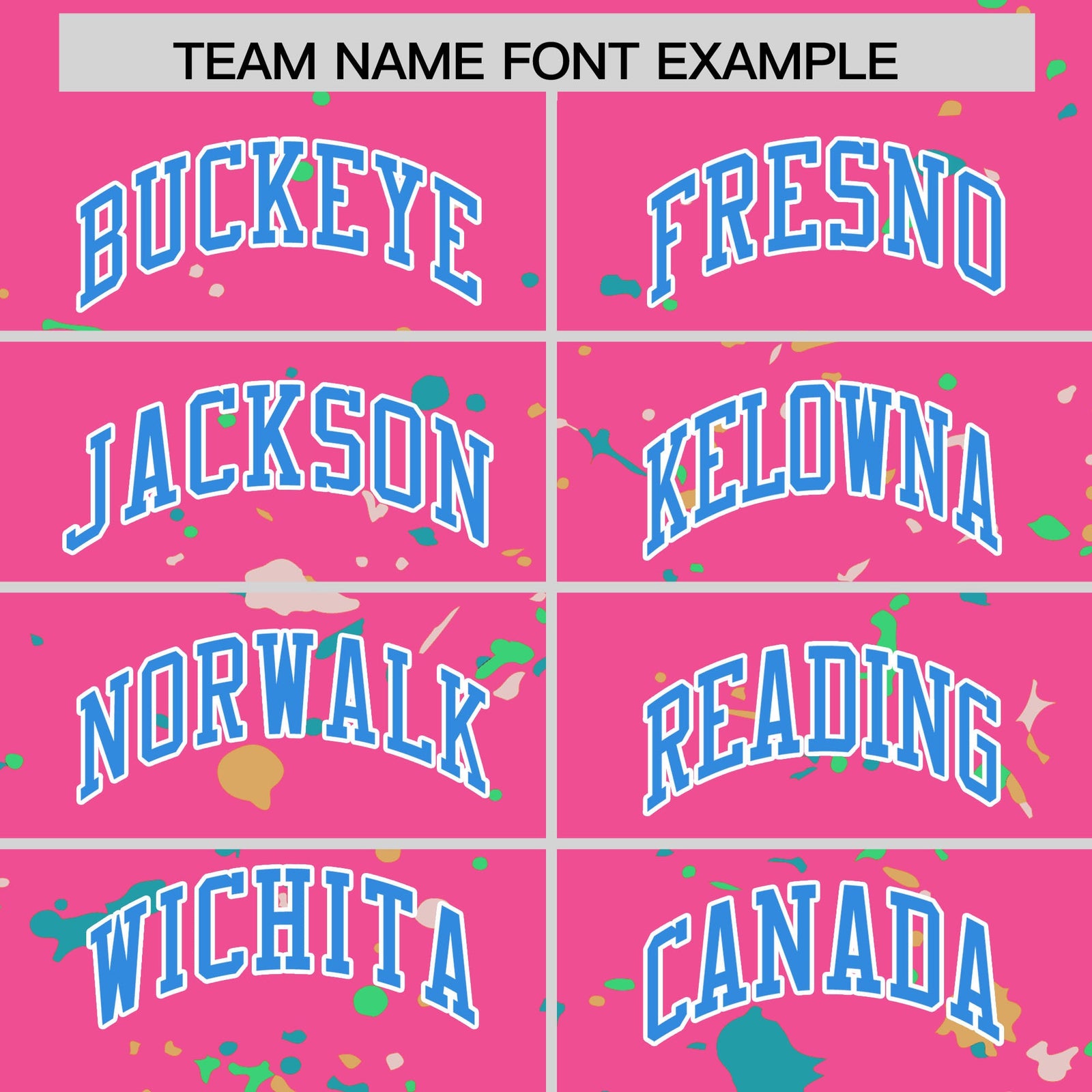 Custom Pink Powder Blue White Spray Painting Graffiti Pattern Personalization T-shirt| KXKSHOP